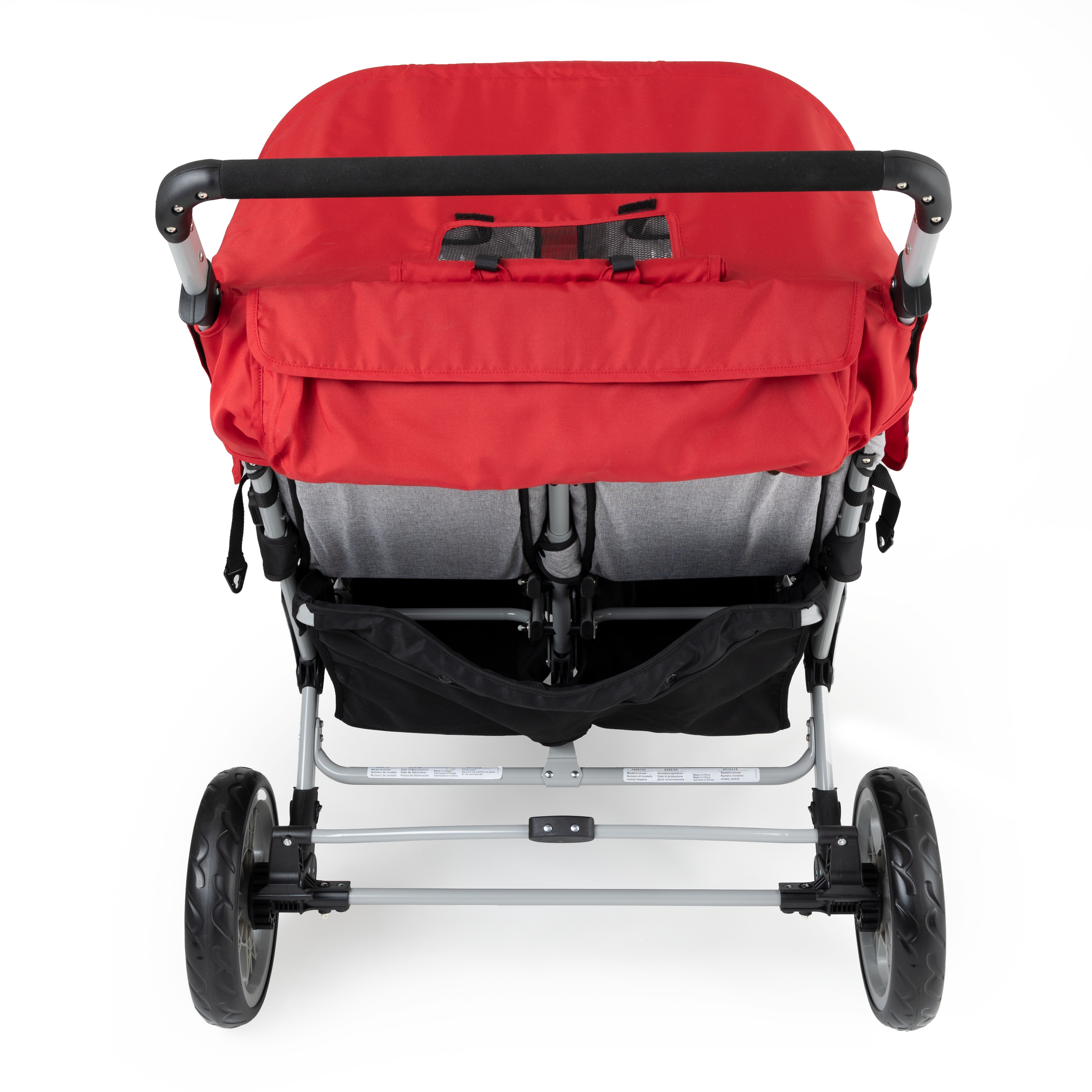 Gaggle Jamboree Folding Stroller for 6 children - Red-0849801015185 Gaggle Jamboree Folding Stroller for 6 children - Red