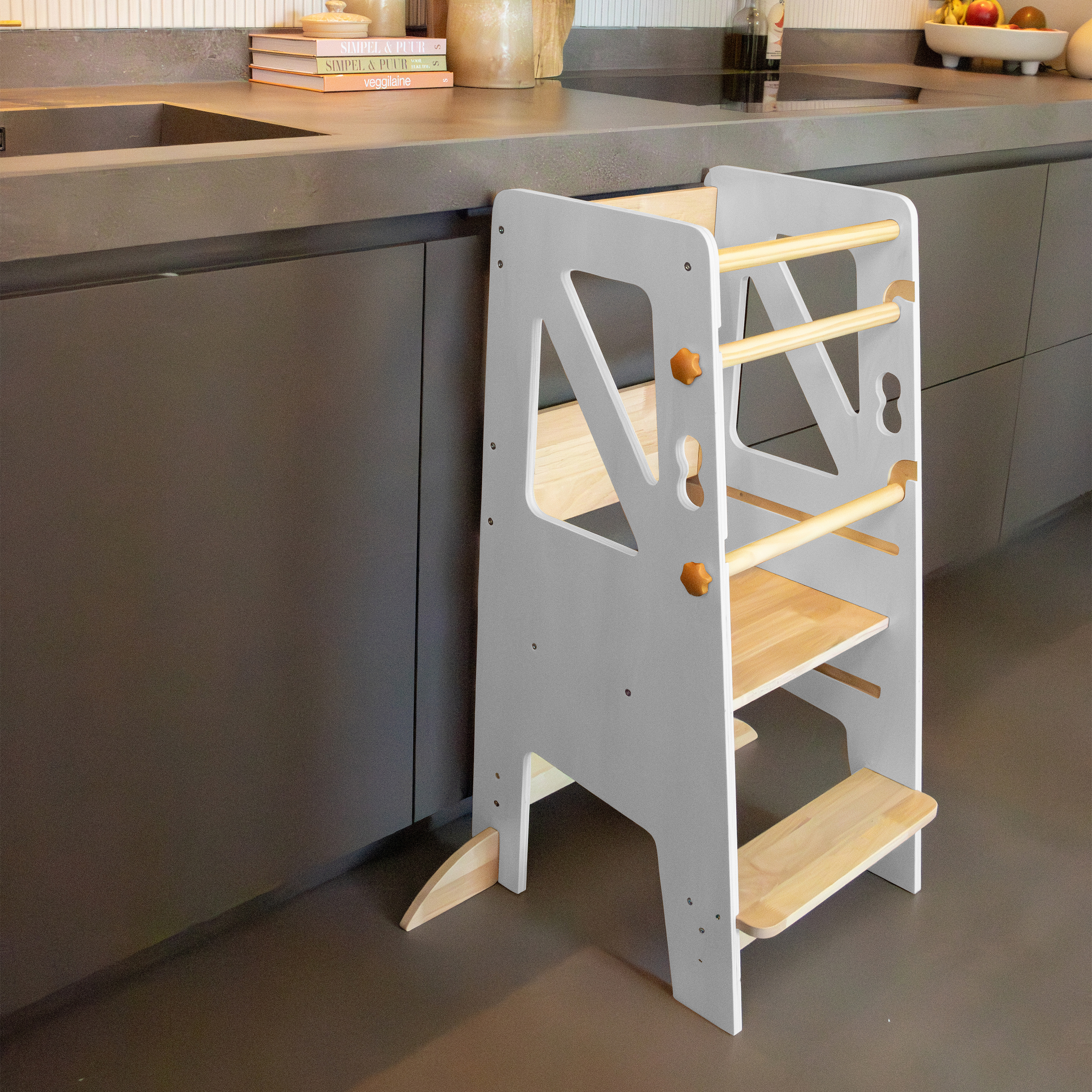 Sunny Liv Learning Tower Natural/white