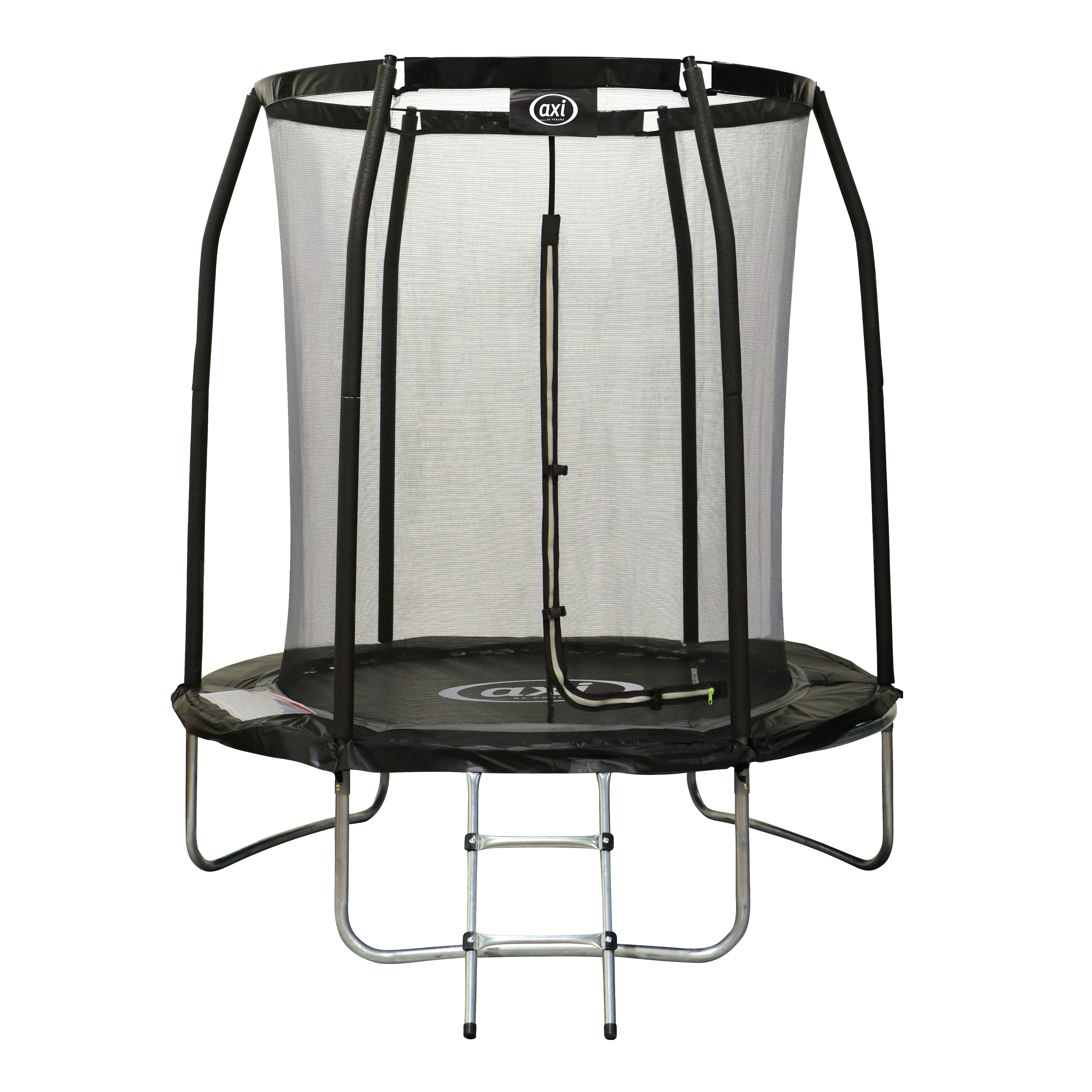 AXI Houston Trampoline Ø 180 cm with ladder – Onground – Black
