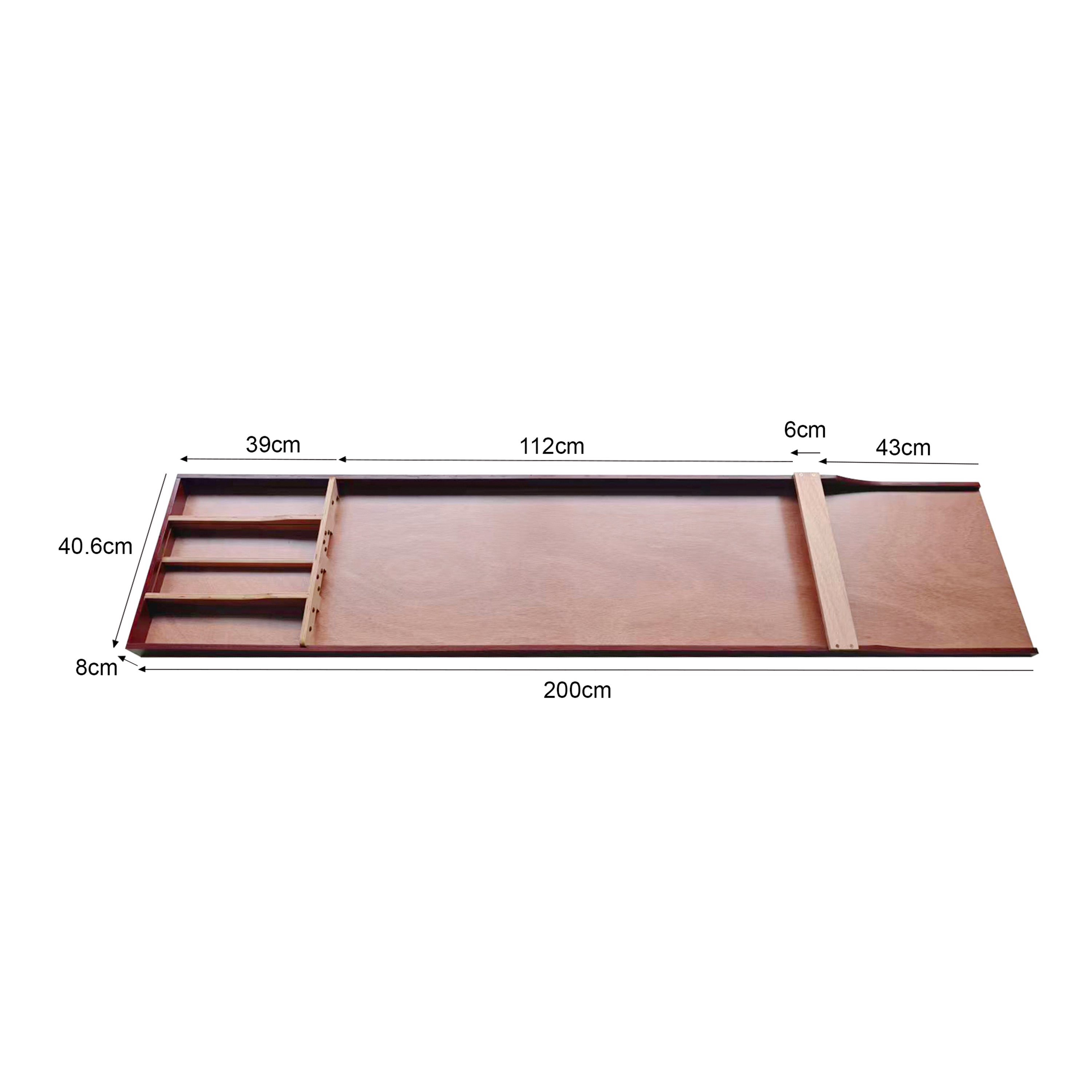 Cougar Dutch Shuffleboard Classic Competition Natural/brown 200cm