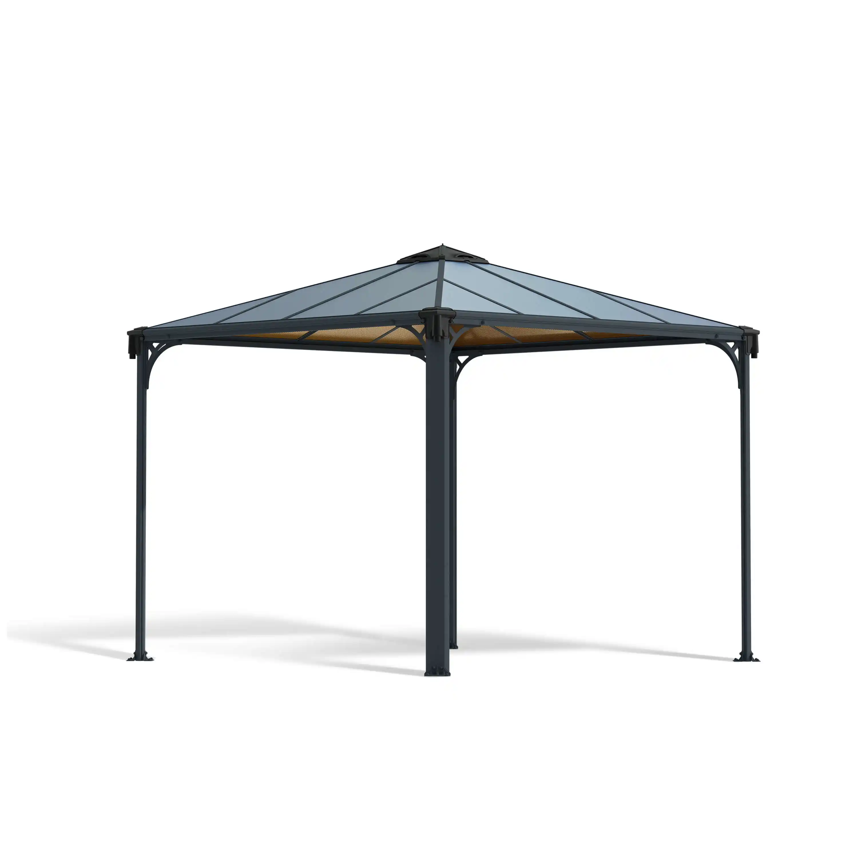 Canopia Palermo 300X300 cm tuinpaviljoen Donkergrijs Brons