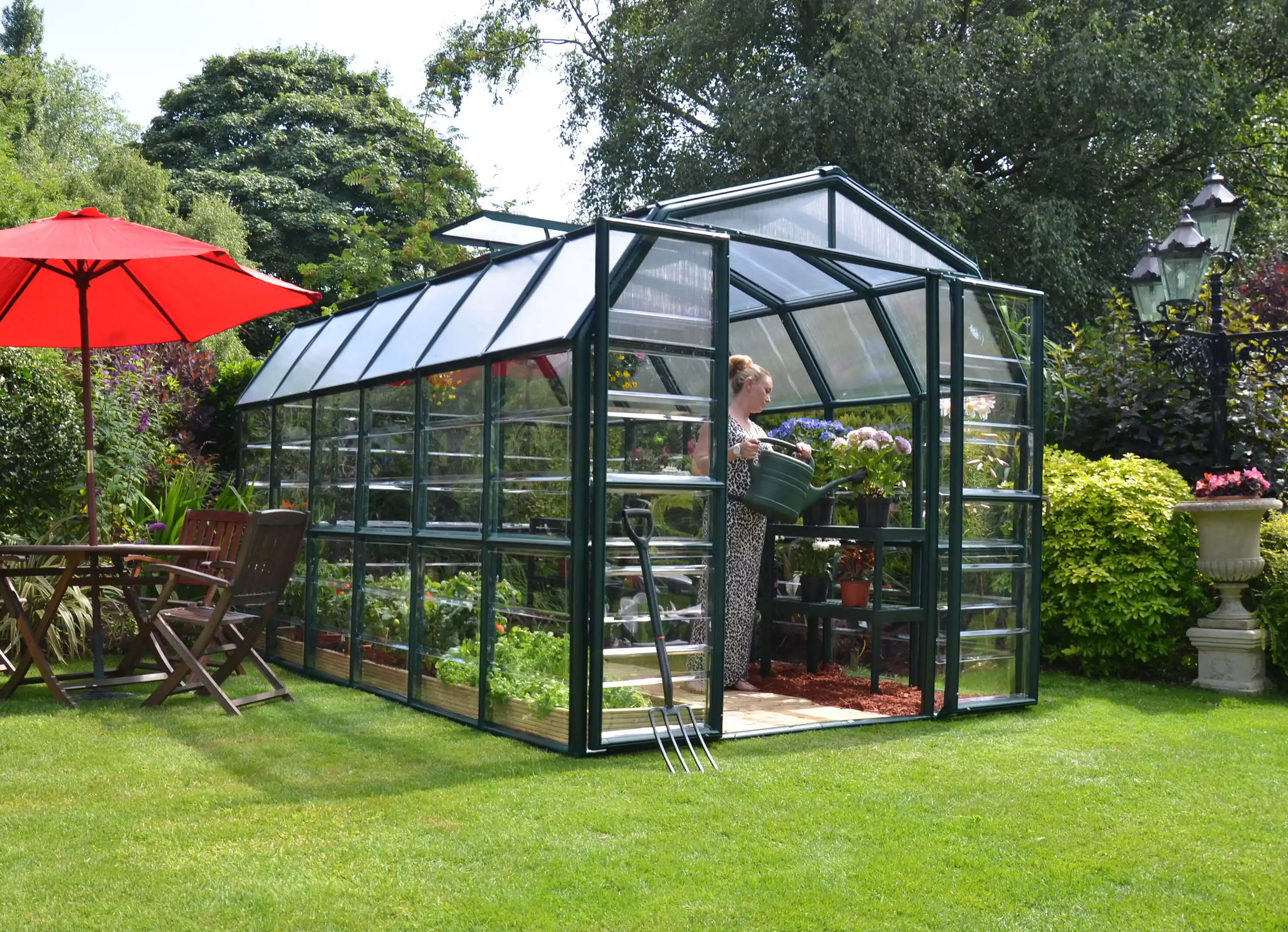Canopia Grand Gardener 389X265X238 cm Tuinkas Groen Helder Hybride