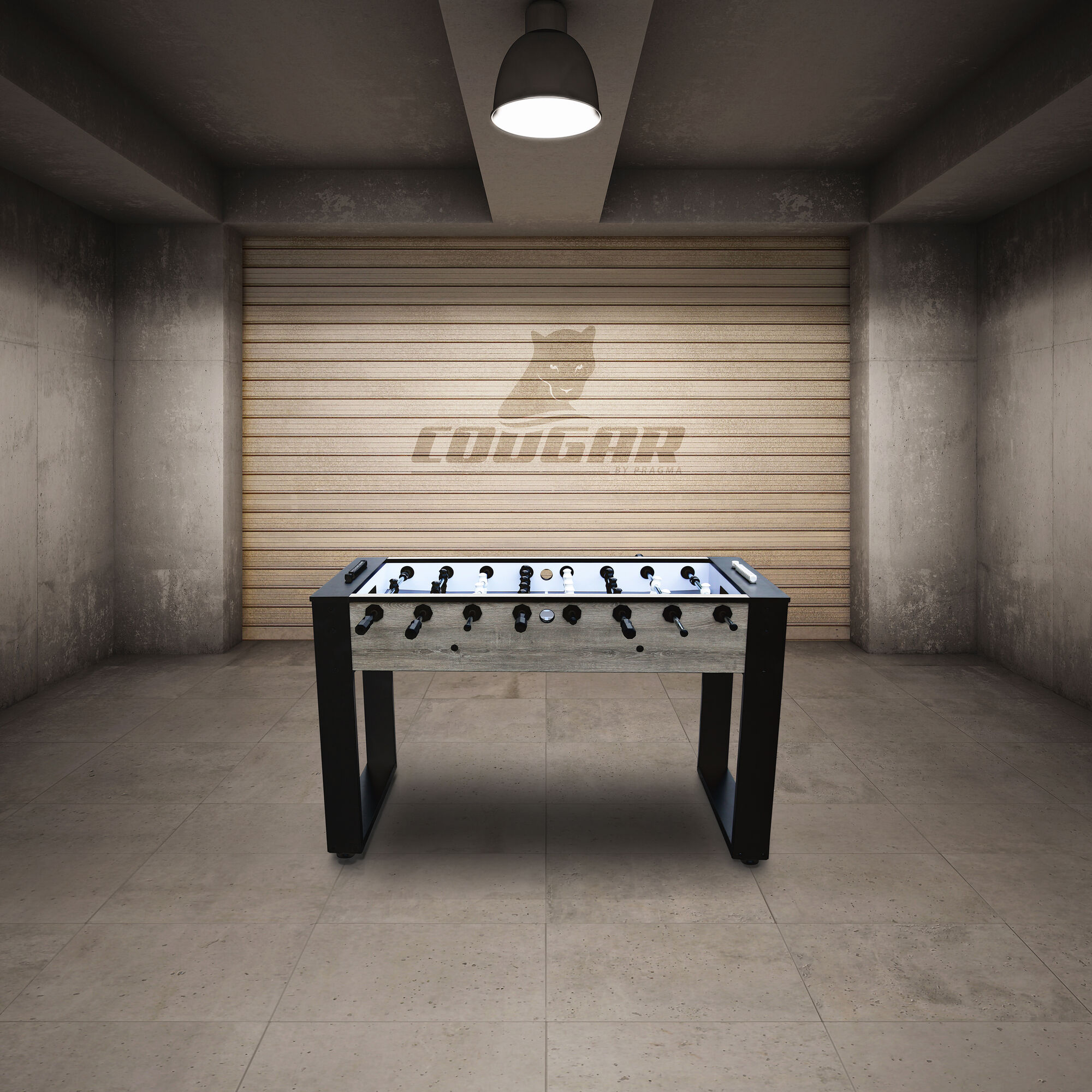 Cougar Panna Pro Oak Voetbaltafel