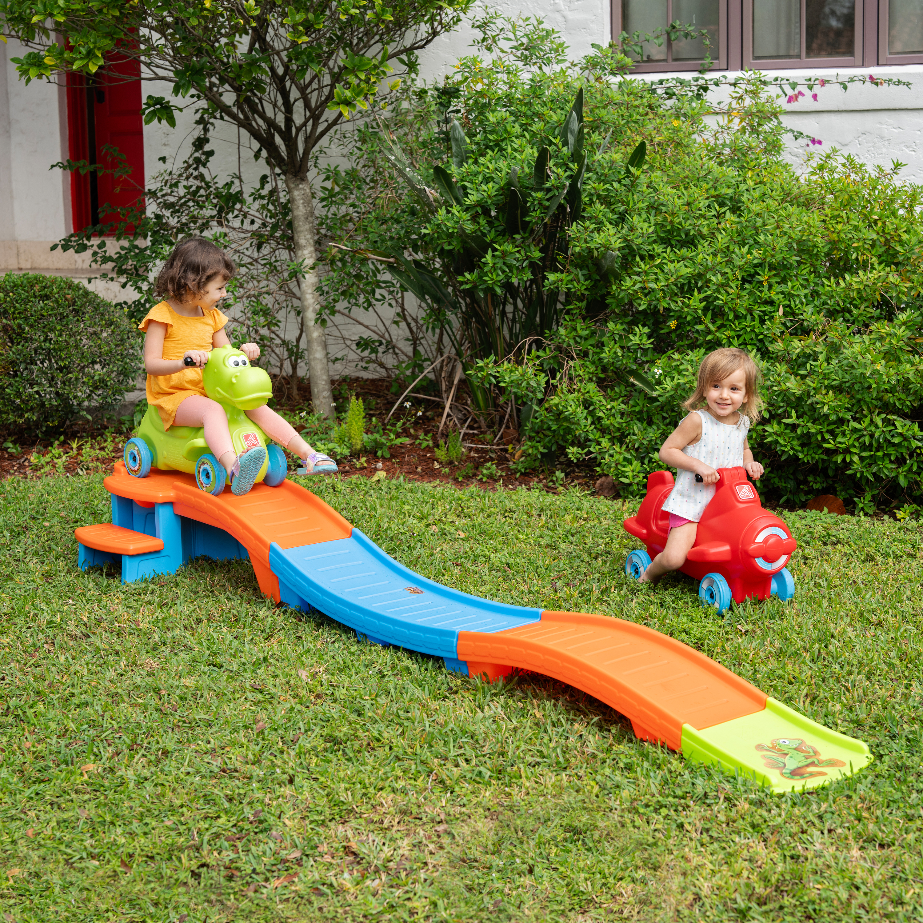 Step 2 Dino Dash Up & Down Roller Coaster