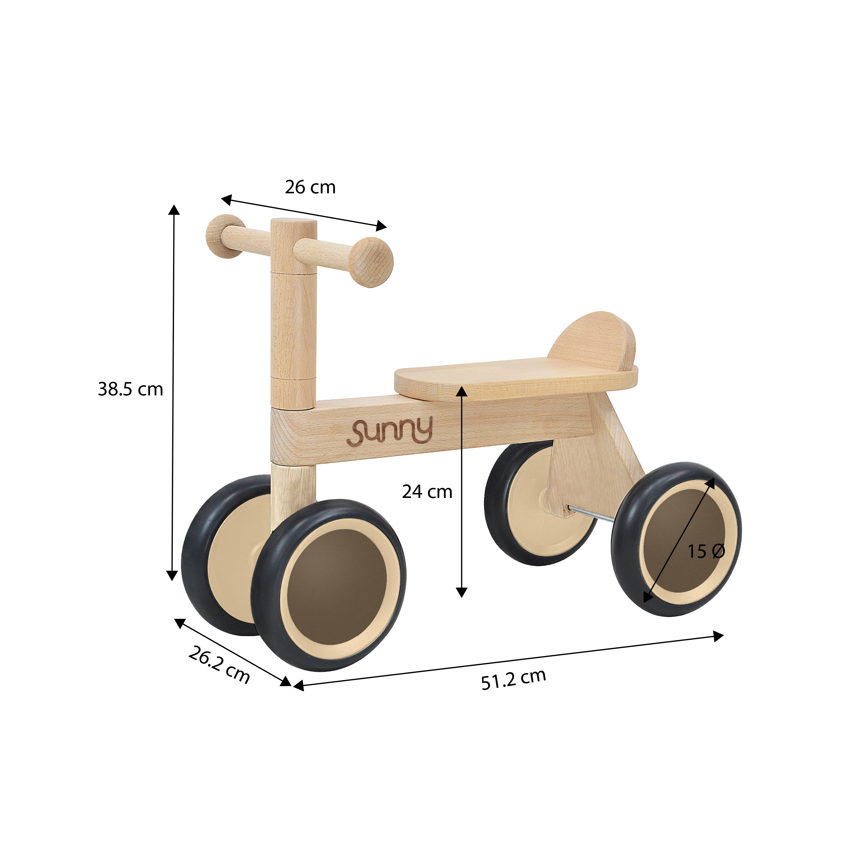 Sunny Mini Walker Wooden Balance Bike