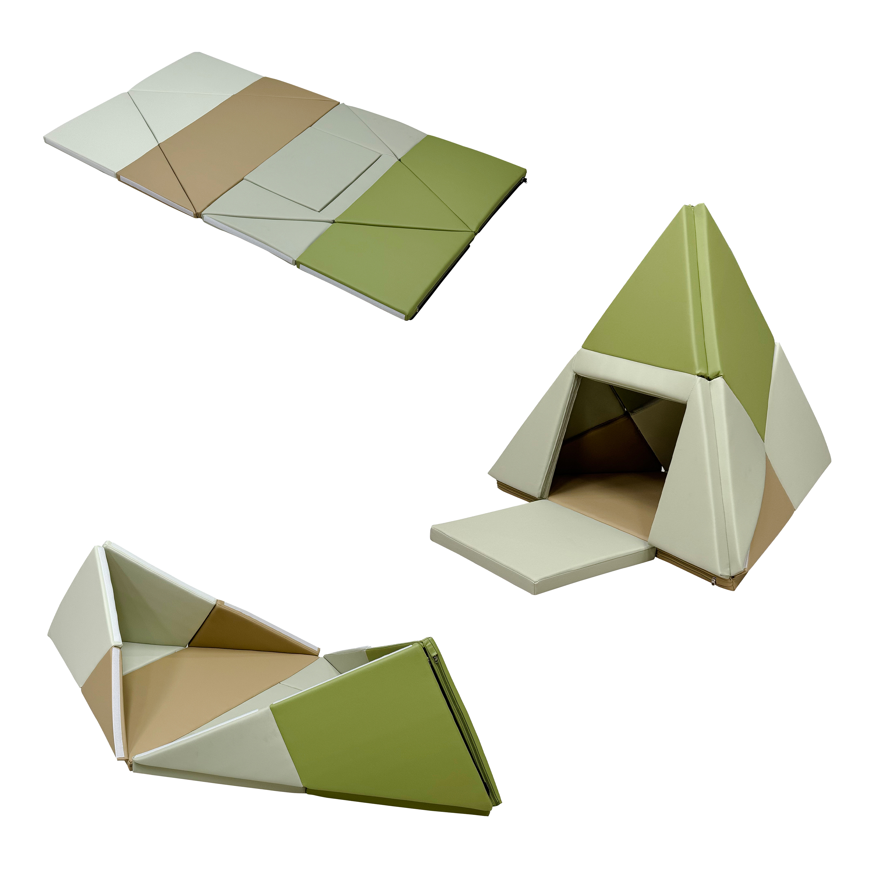 Sunny Davi Foam Playset – Play Mat and Tent