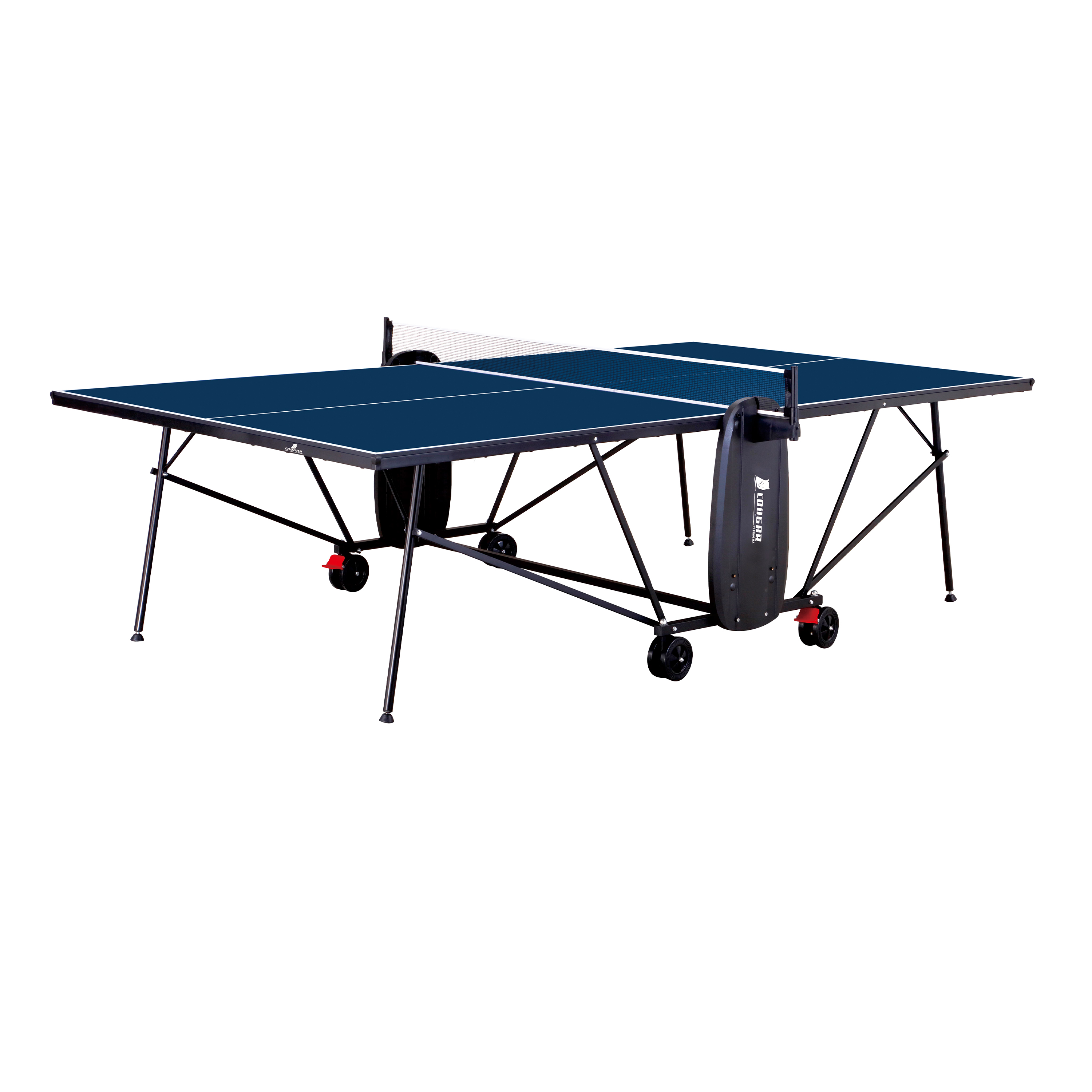 Cougar Tafeltennistafel Deluxe 2800 Indoor - Blauw