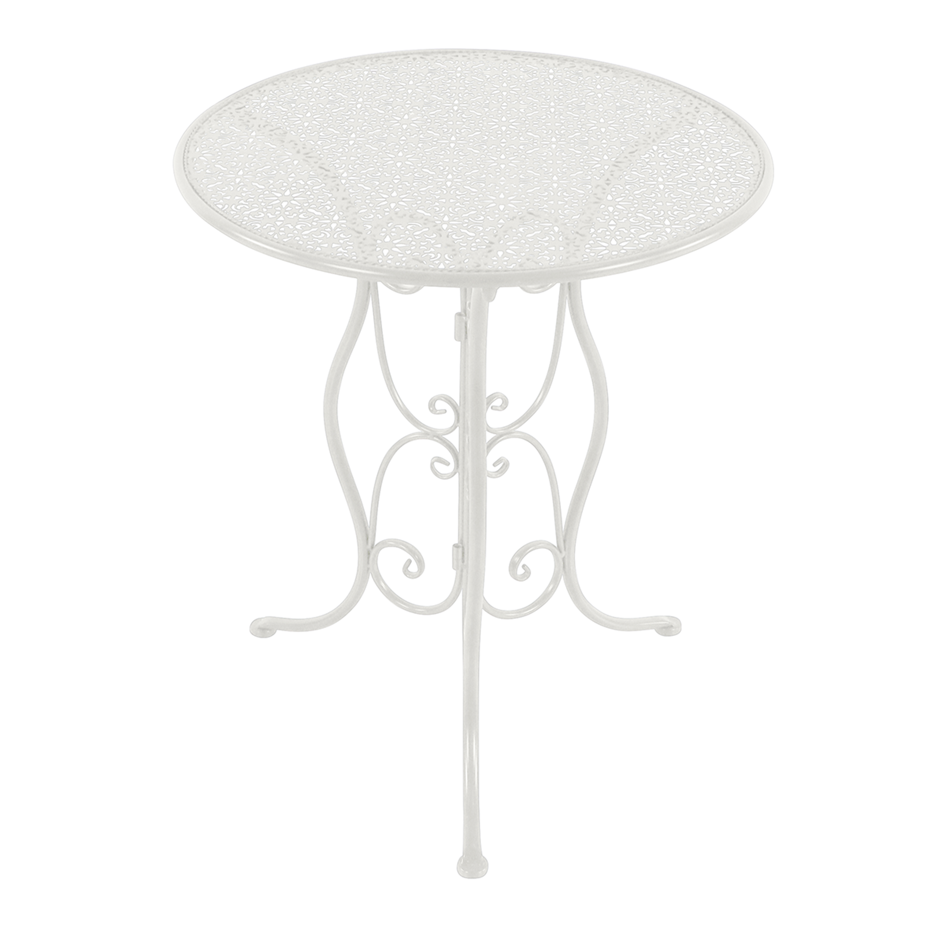 AXI Eloise Metal Bistro Set - Punched White