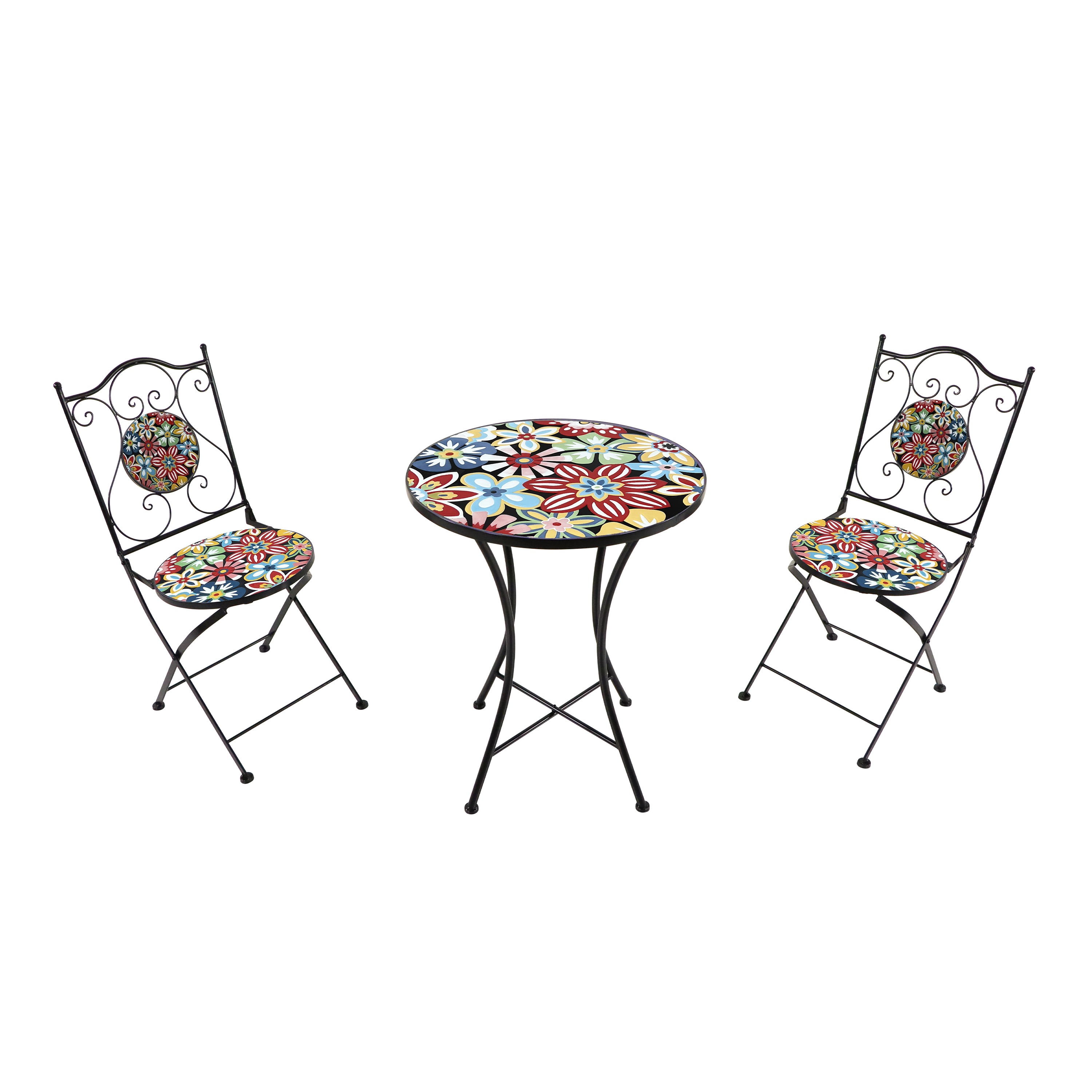AXI Amélie bistro set mosaic - Fiesta Flower