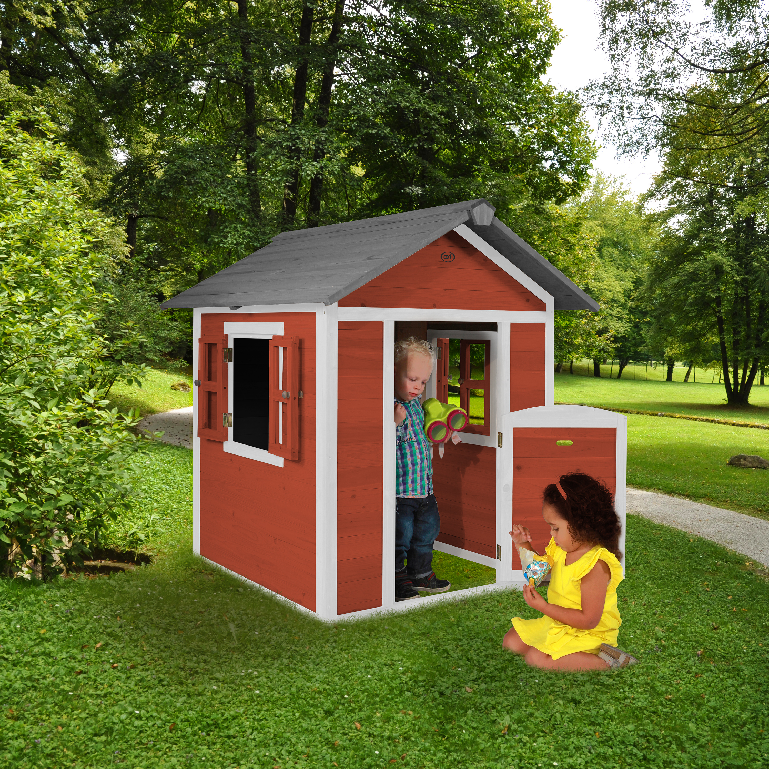 AXI Lodge Playhouse - Scandinavian Red