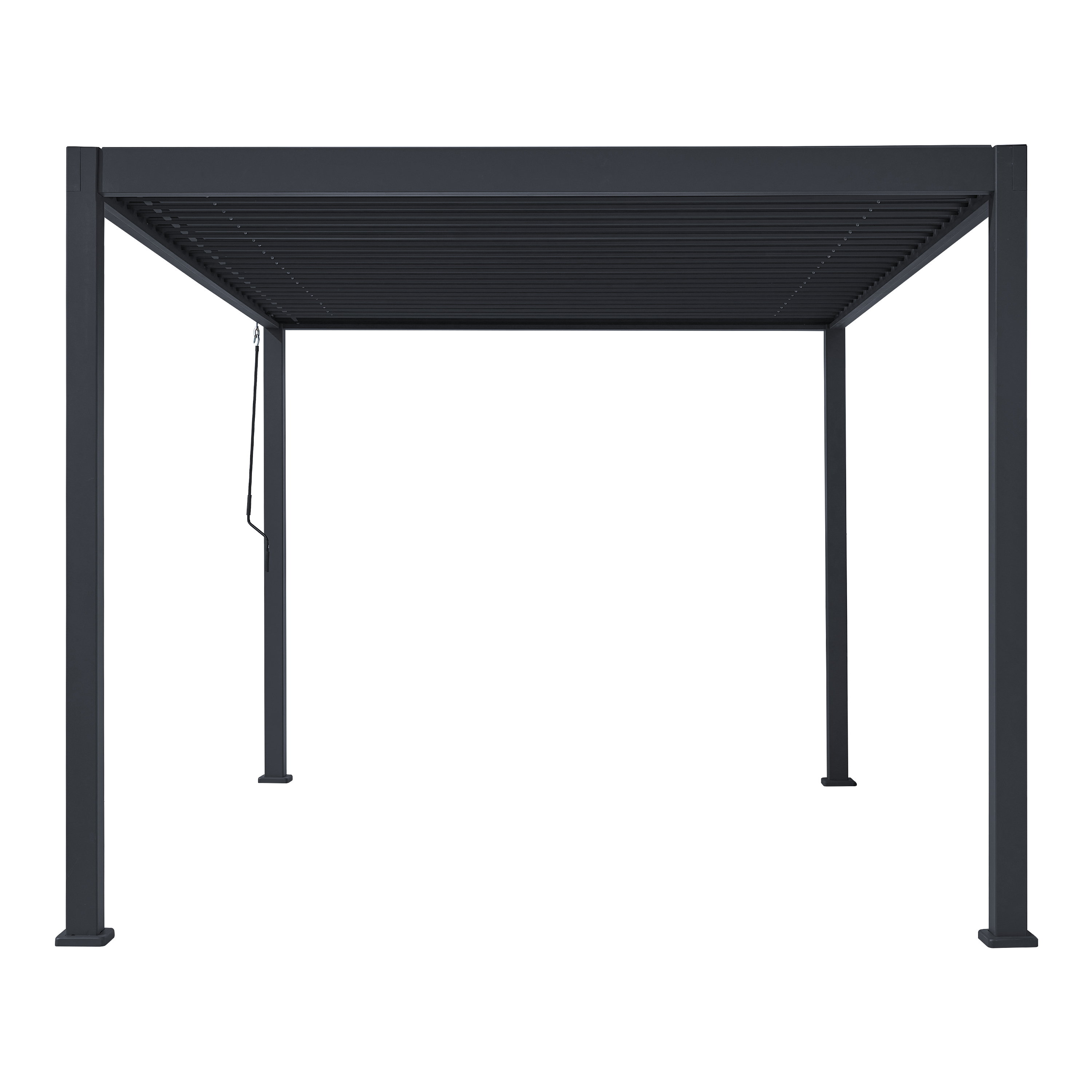 AXI Raya Aluminium Pergola 300 x 400 cm Anthracite