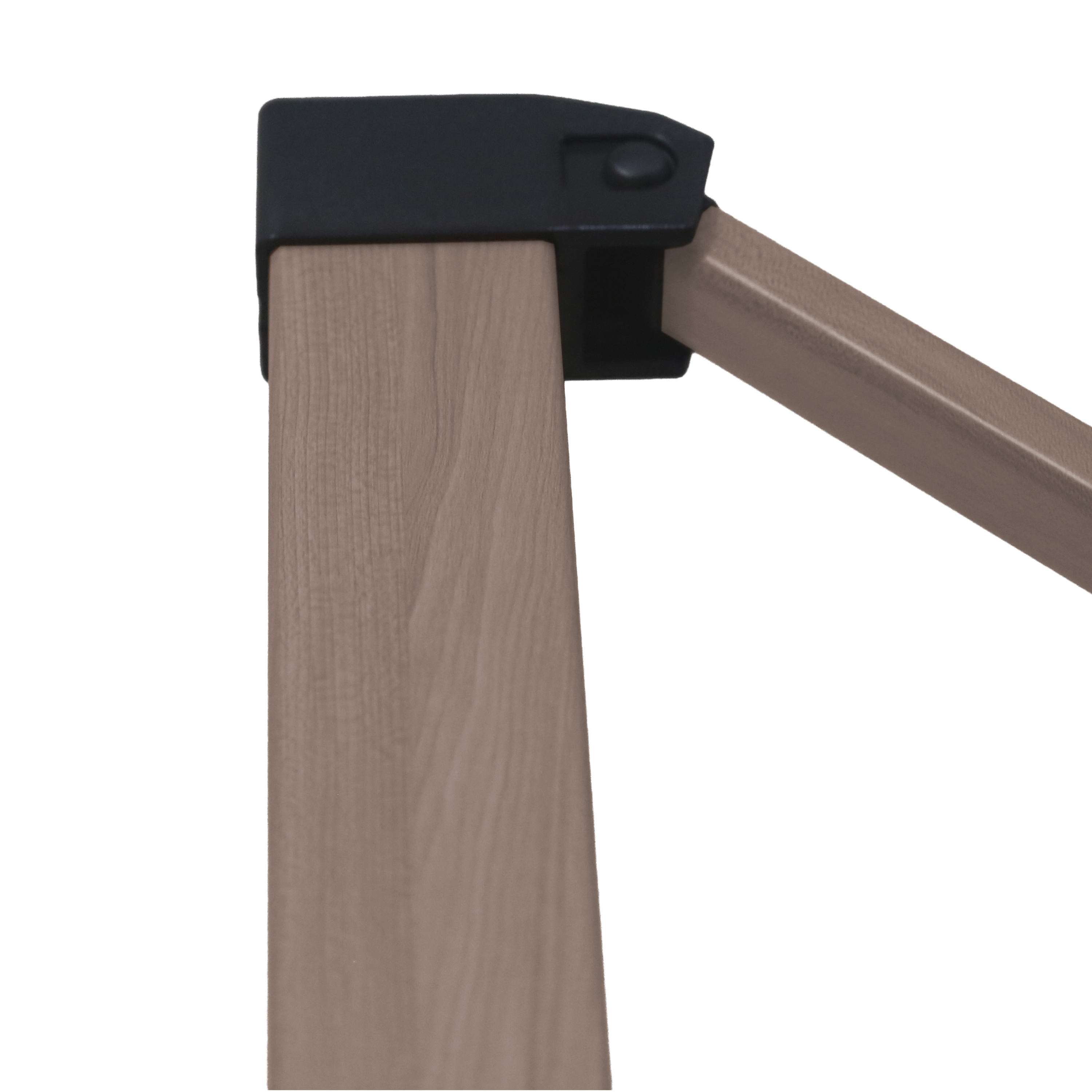 AXI Alina Cantilever Parasol 300x300cm Oak-look/Taupe
