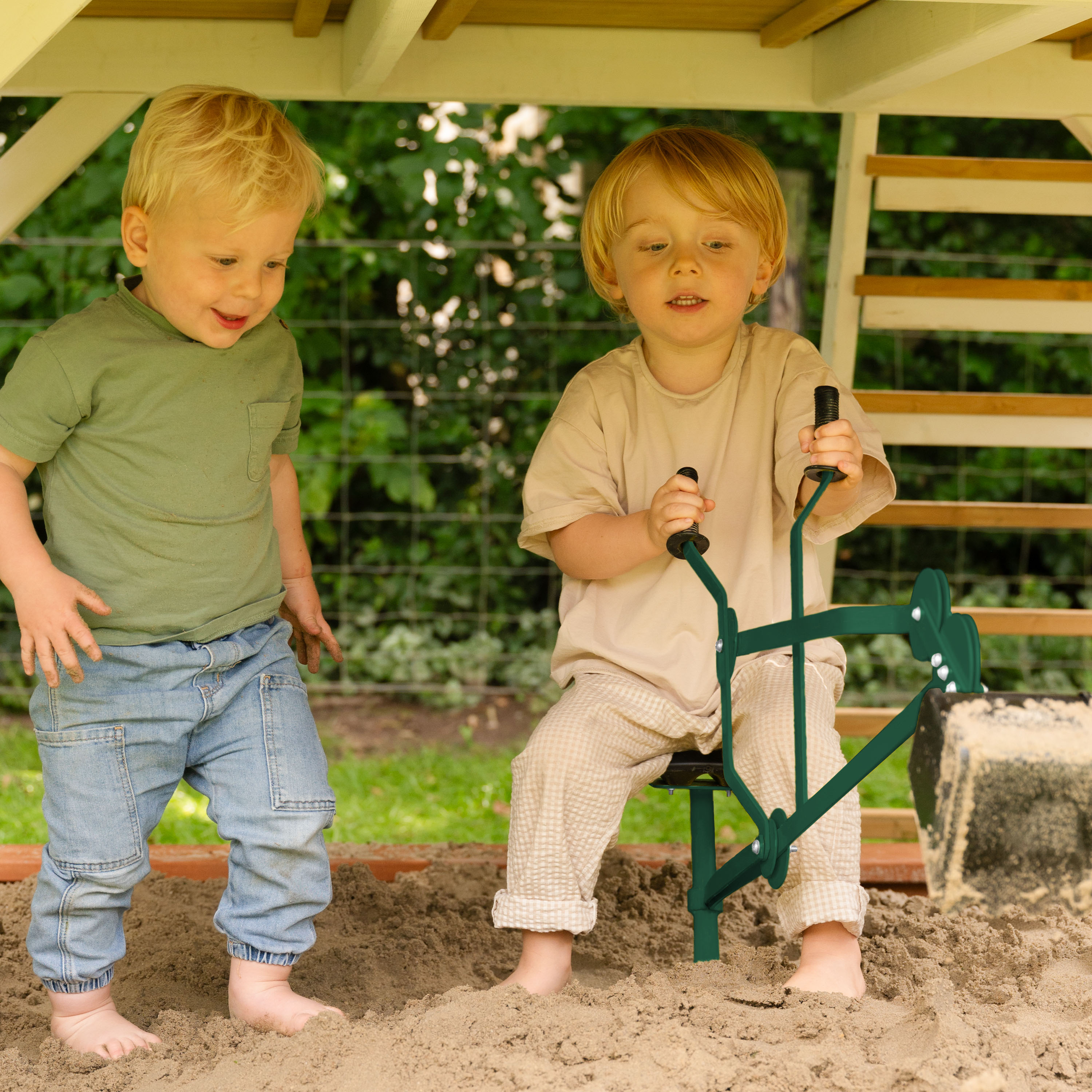 AXI Justin Sandpit Digger Green/Black
