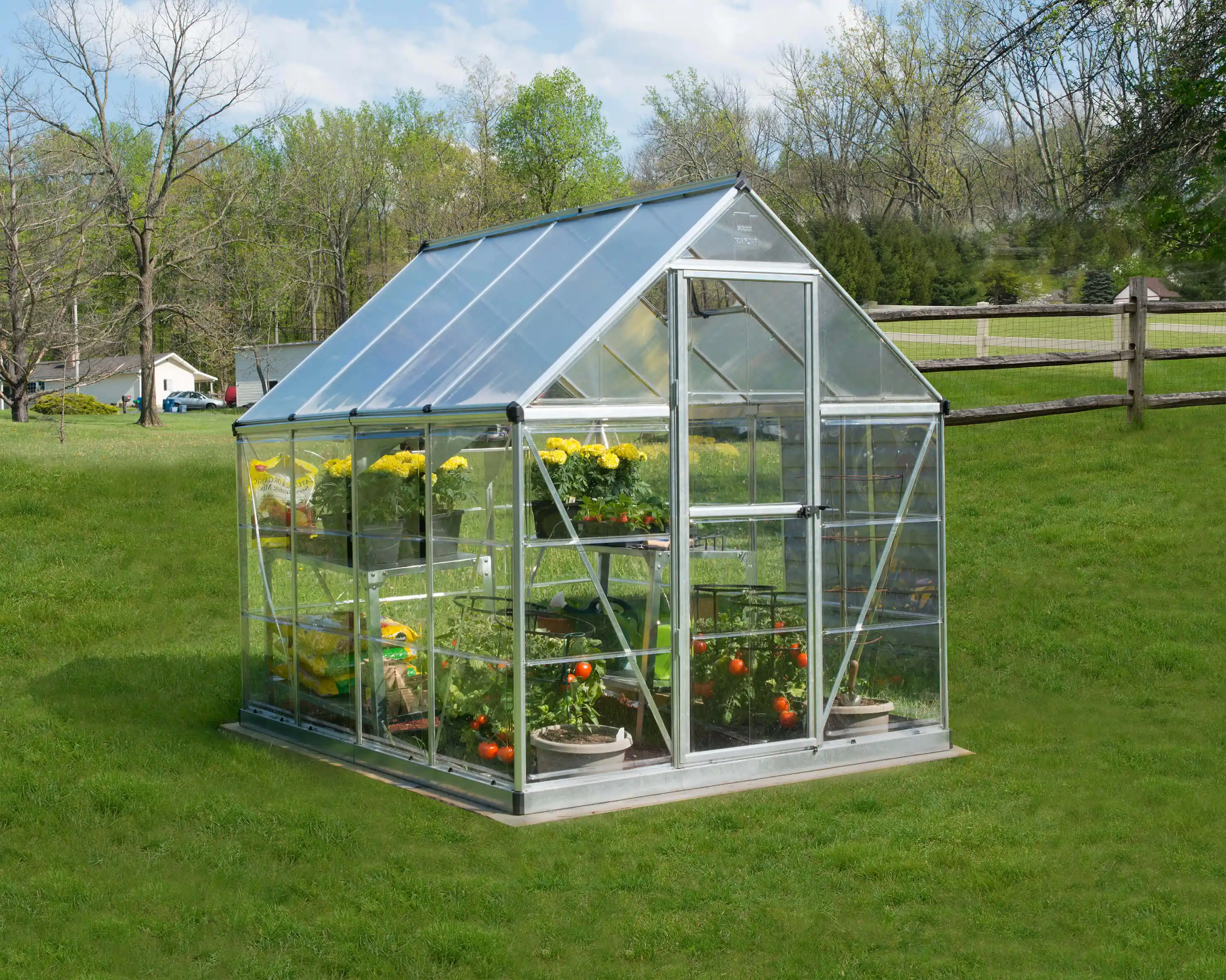 Canopia Hybrid 247X185X208 cm Tuinkas Zilver-7290103110697 Canopia Hybrid 247X185X208 cm Tuinkas Zilver