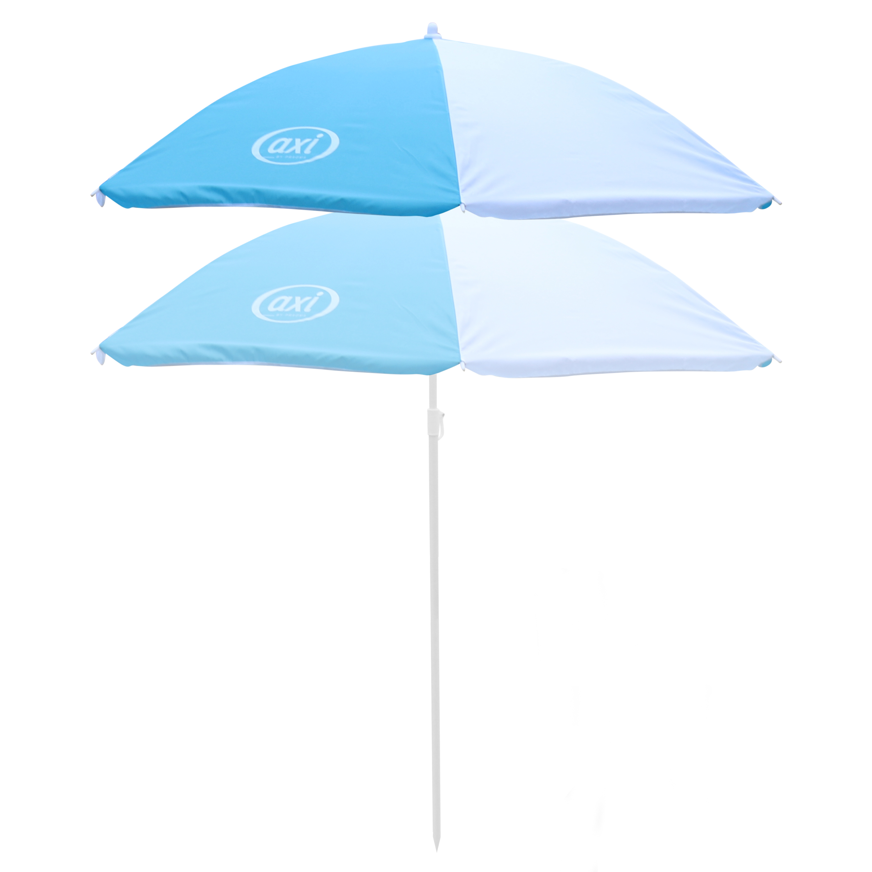 AXI Umbrella Ø125 cm - Blue/White