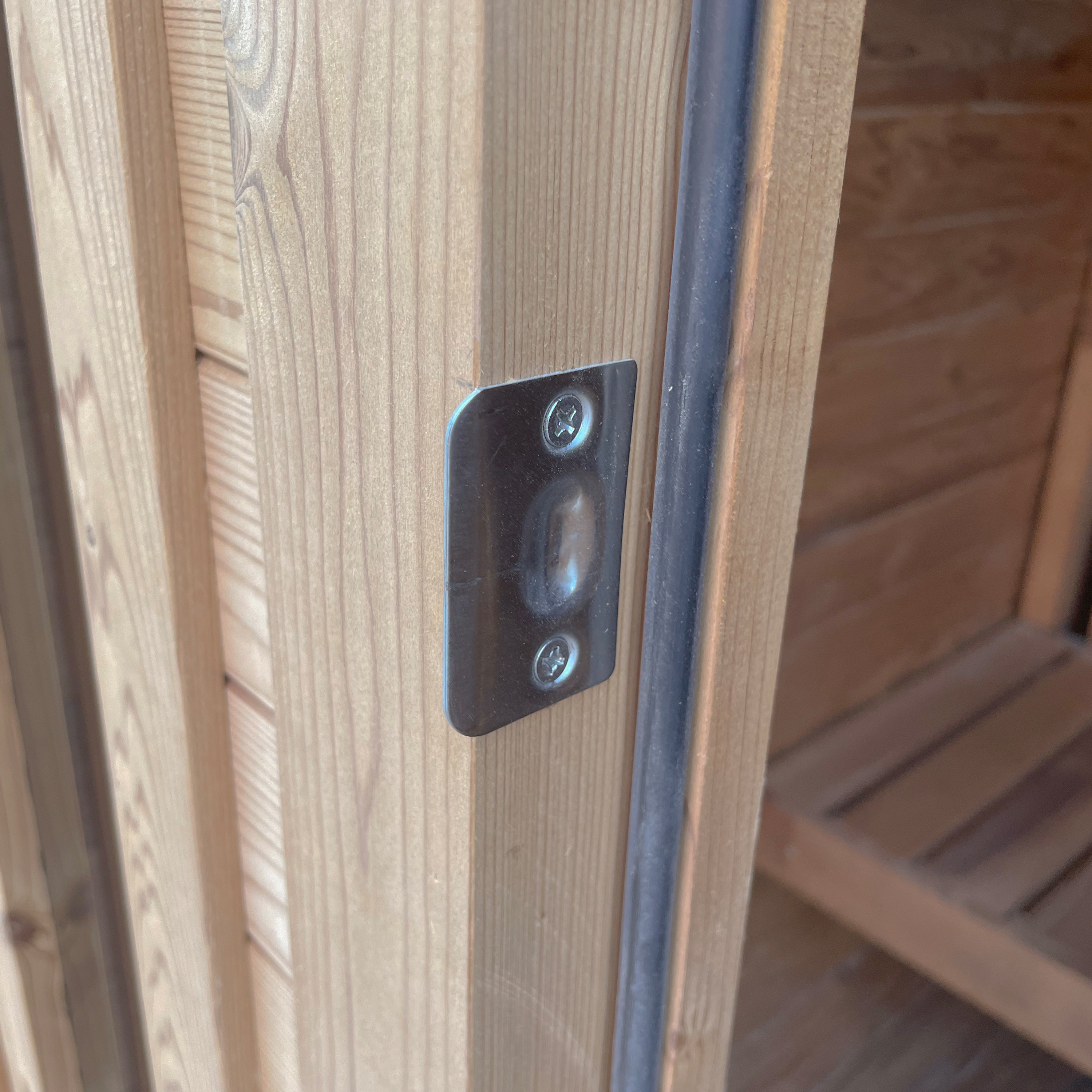 AXI Cube Outdoor Sauna Thermowood 2-4 Persons - excl. Sauna Heater