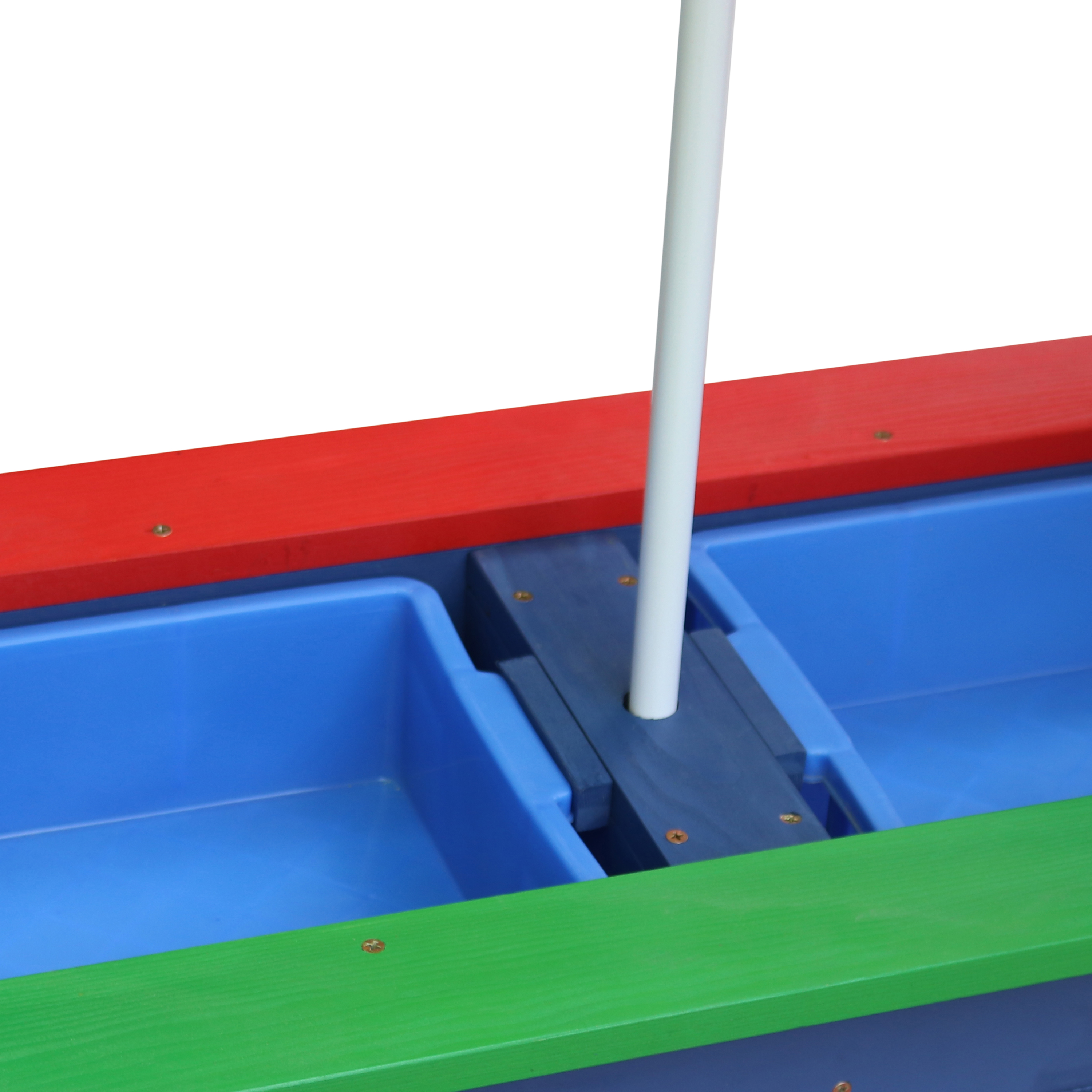 AXI Nick Sand & Water Picnic Table Rainbow - Umbrella Rainbow