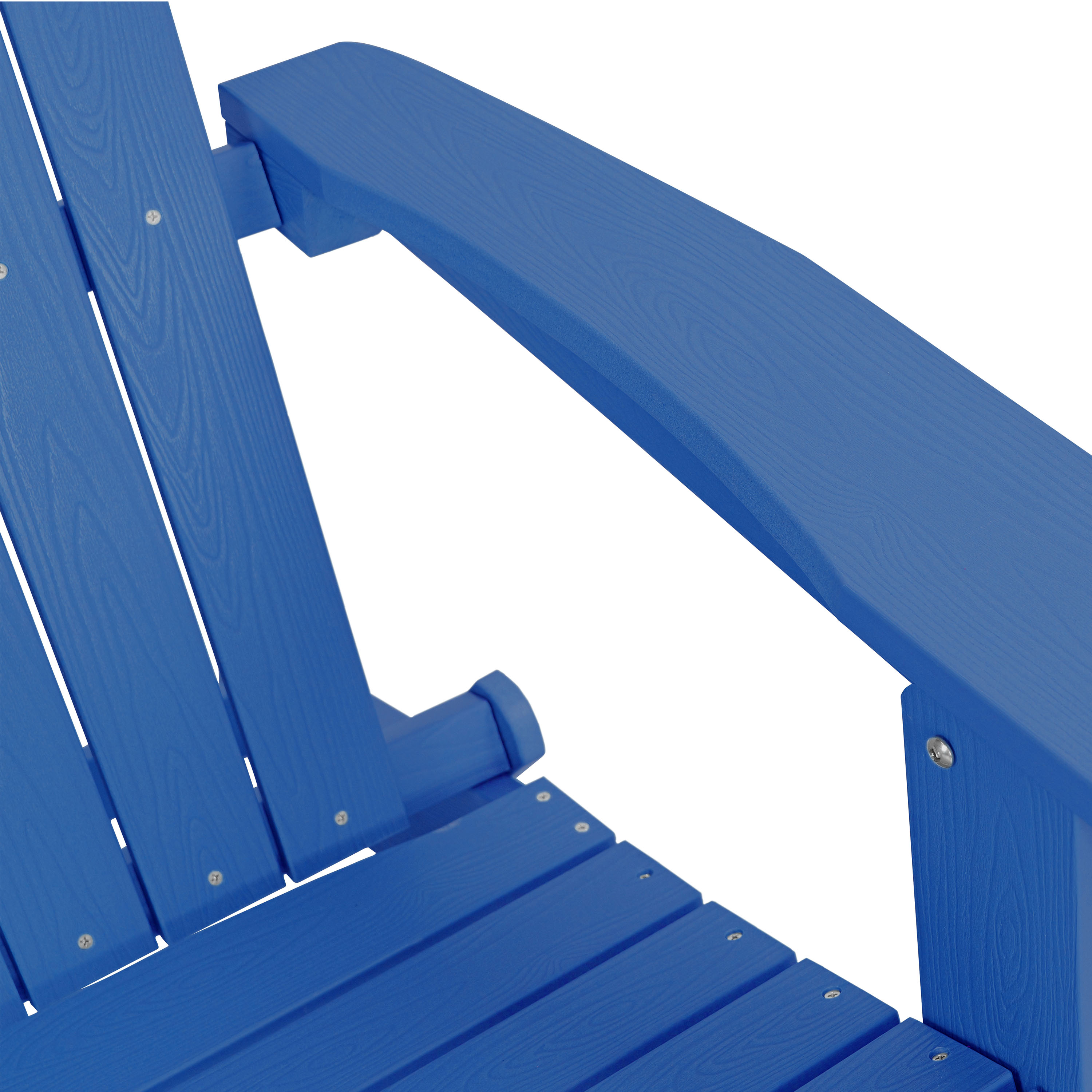 AXI Claire Folding Adirondack Chair Plastic Blue