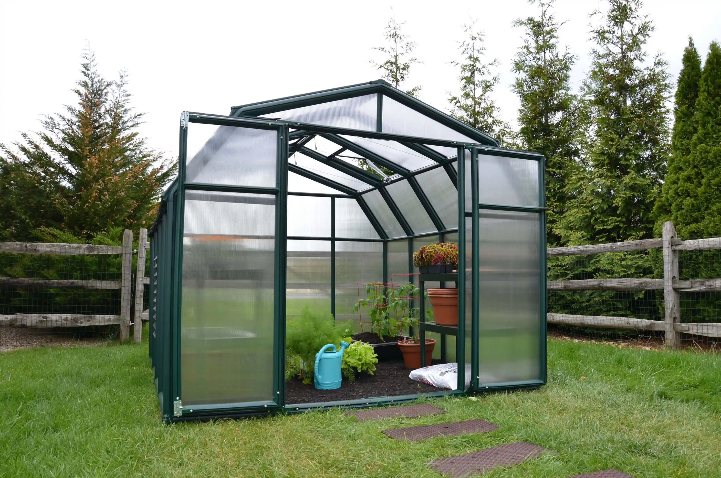 Canopia Hobby Gardener 266X266X208 cm Tuinkas Groen meerwandig-7290103121655 Canopia Hobby Gardener 266X266X208 cm Tuinkas Groen meerwandig