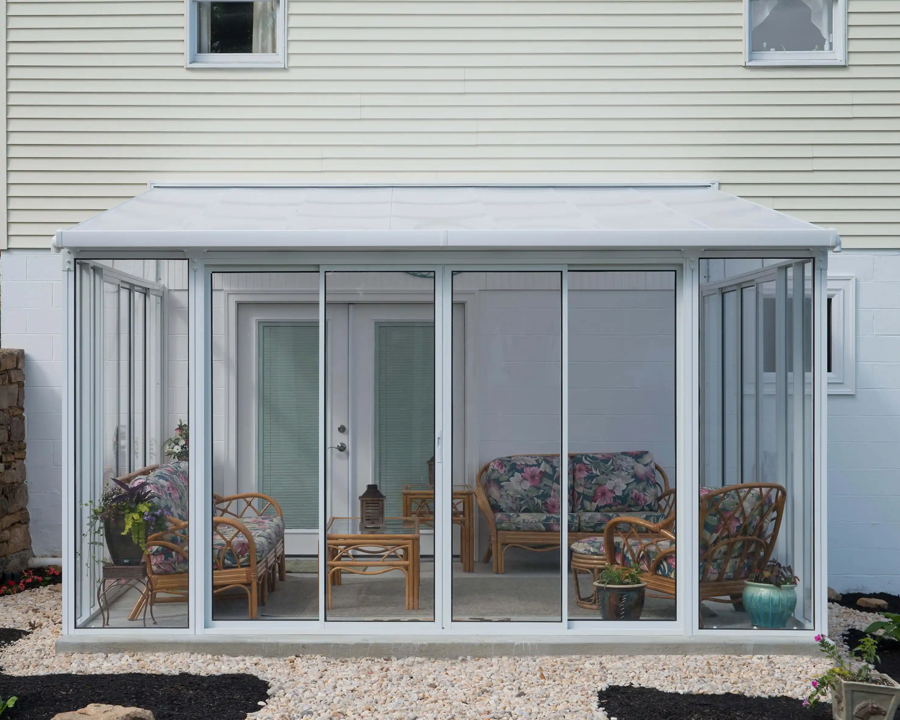 Canopia SanRemo Serre 435X380 cm veranda. en Solarium Wit Helder