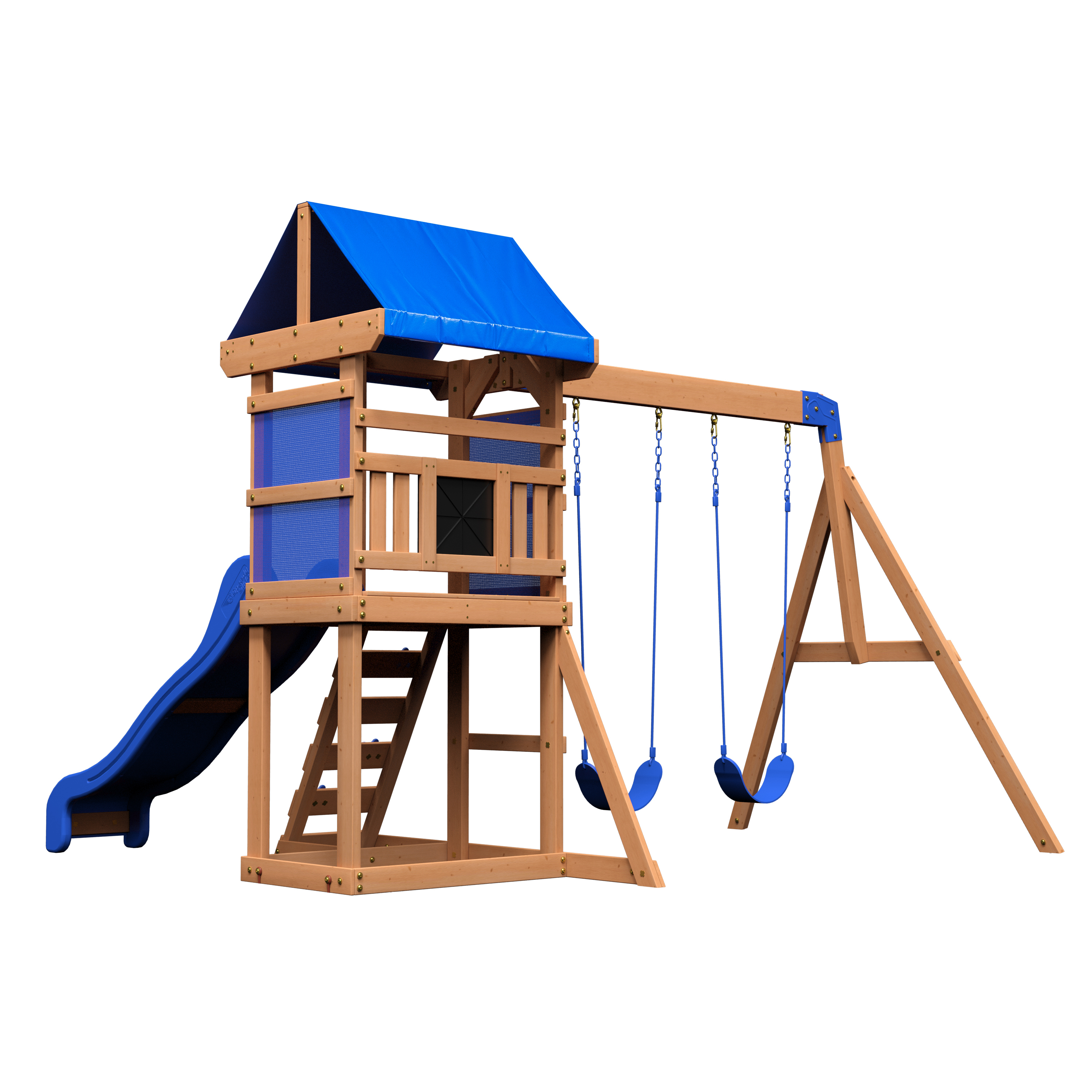 Jungle Gym Speeltoestel Klimtoestel van Verduurzaamd Douglas Hout Jungle Gym Speeltoestel Klimtoestel van Verduurzaamd Douglas Hout