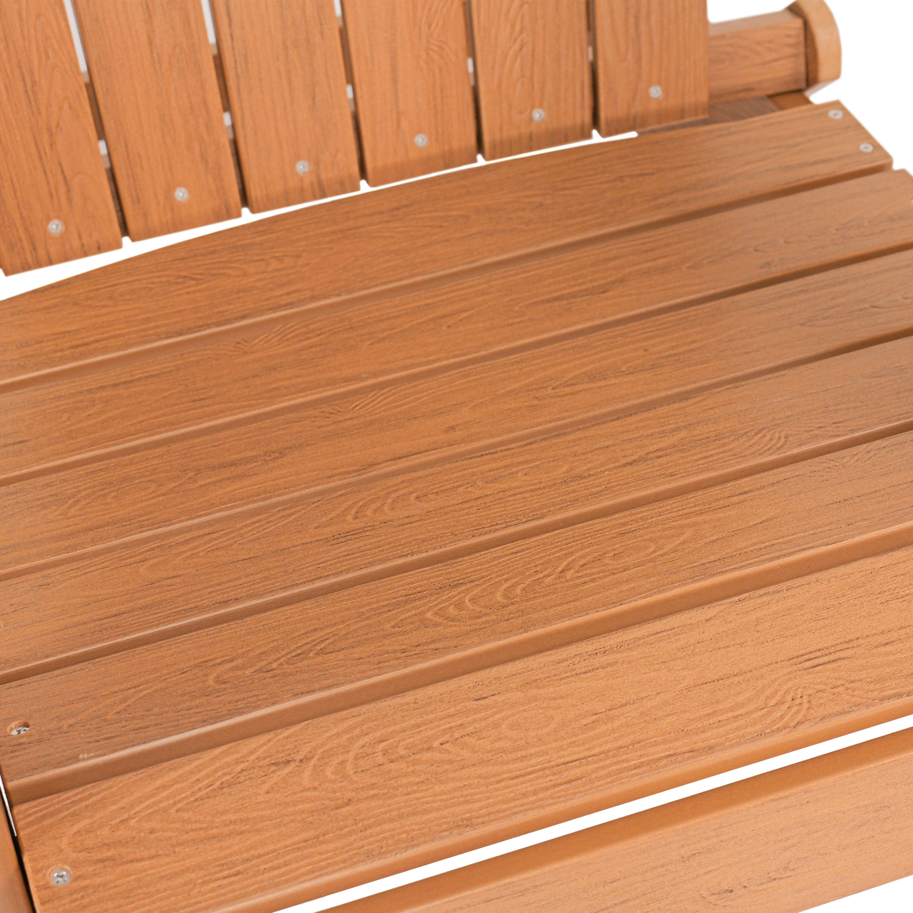 AXI Claire Folding Adirondack Chair Plastic Brown