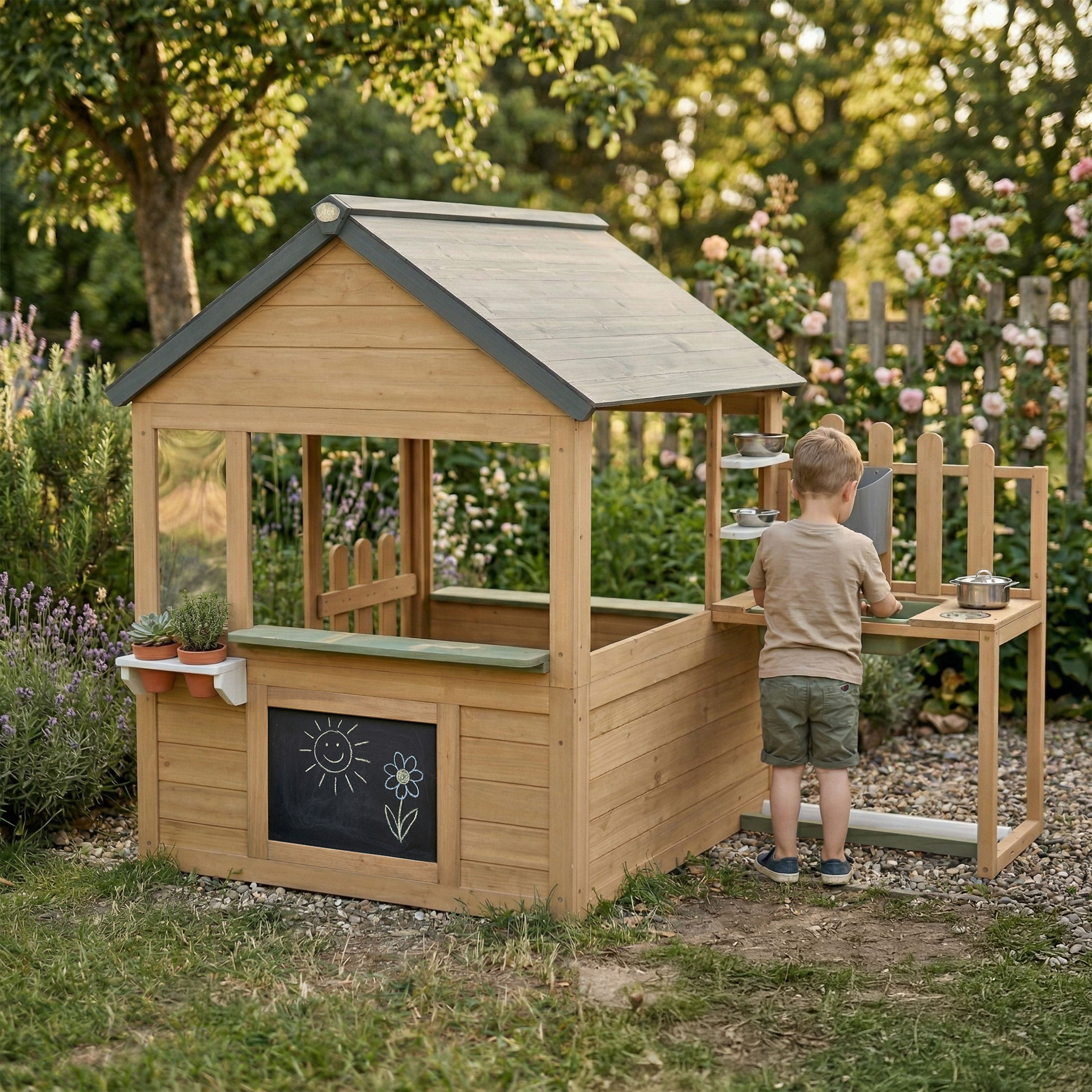 AXI Lizz Playhouse Brown/Anthracite