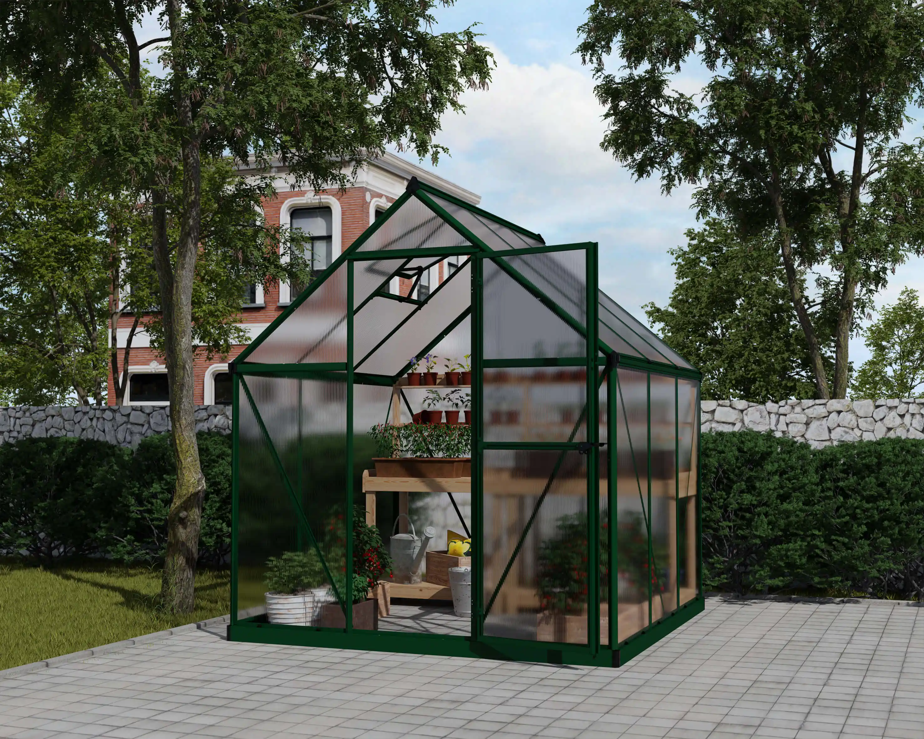 Canopia Mythos 186X185X208 cm Tuinkas Groen meerwandig