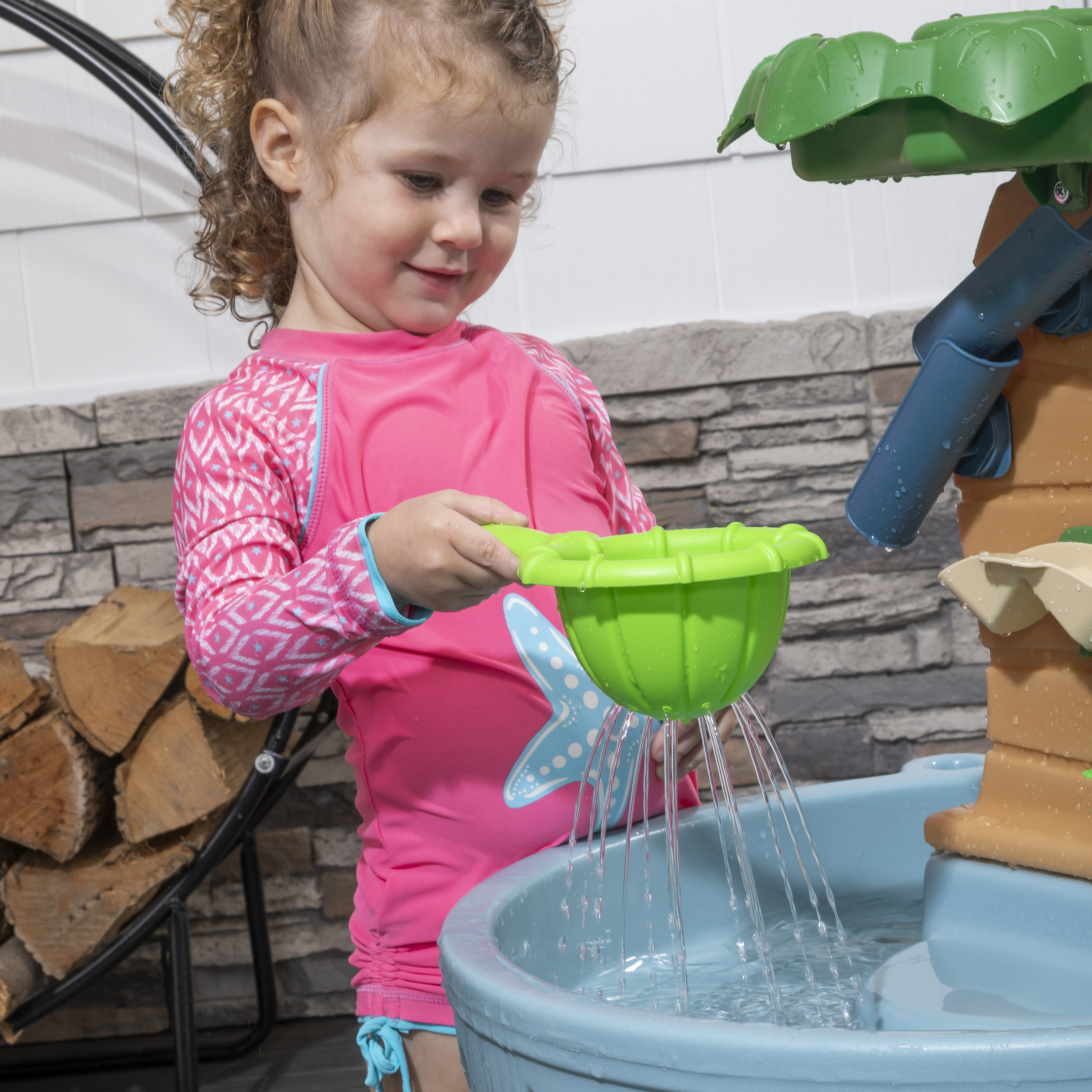 Step2 Dino Showers Water Table