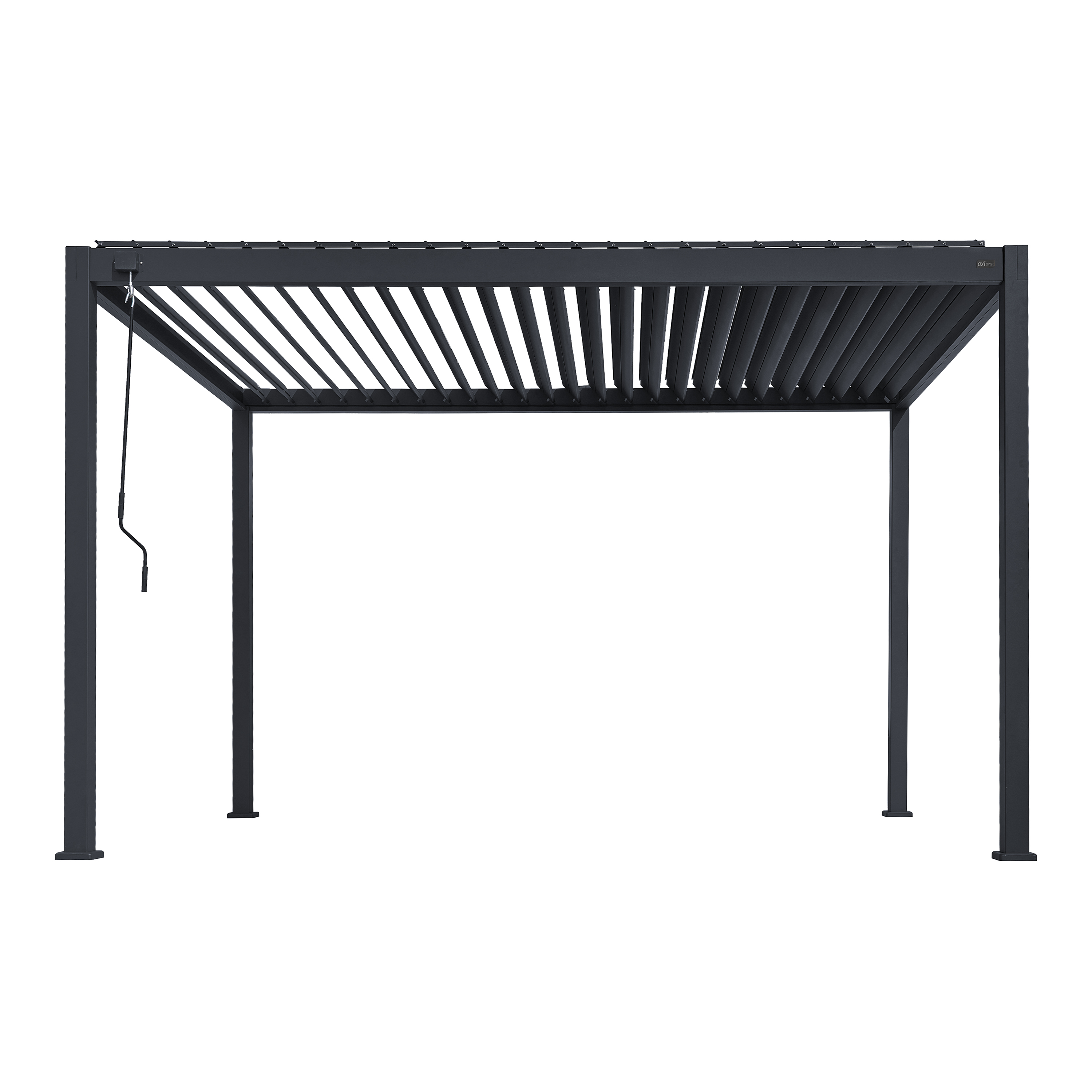 AXI Raya Aluminium Pergola 300 x 400 cm Antraciet