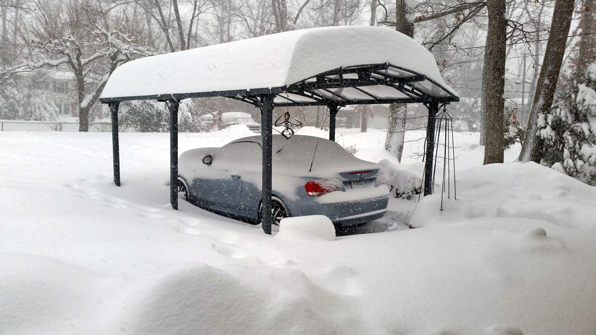 Canopia Arcadia  507X360 cm Carport Enkel Donkergrijs Brons