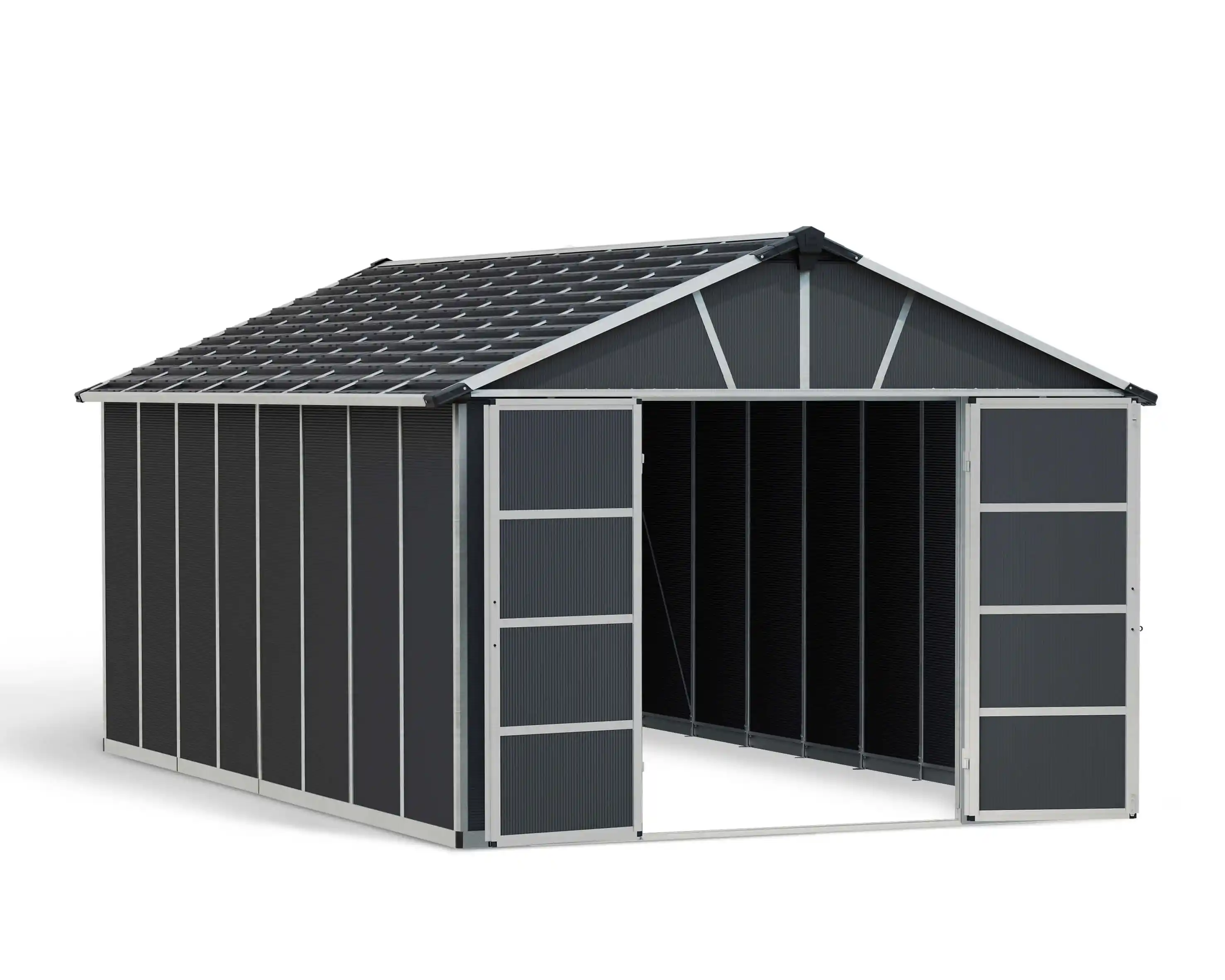 Canopia Yukon 519X332 cm grote schuur Donkergrijs-7290108139273 Canopia Yukon 519X332 cm grote schuur Donkergrijs