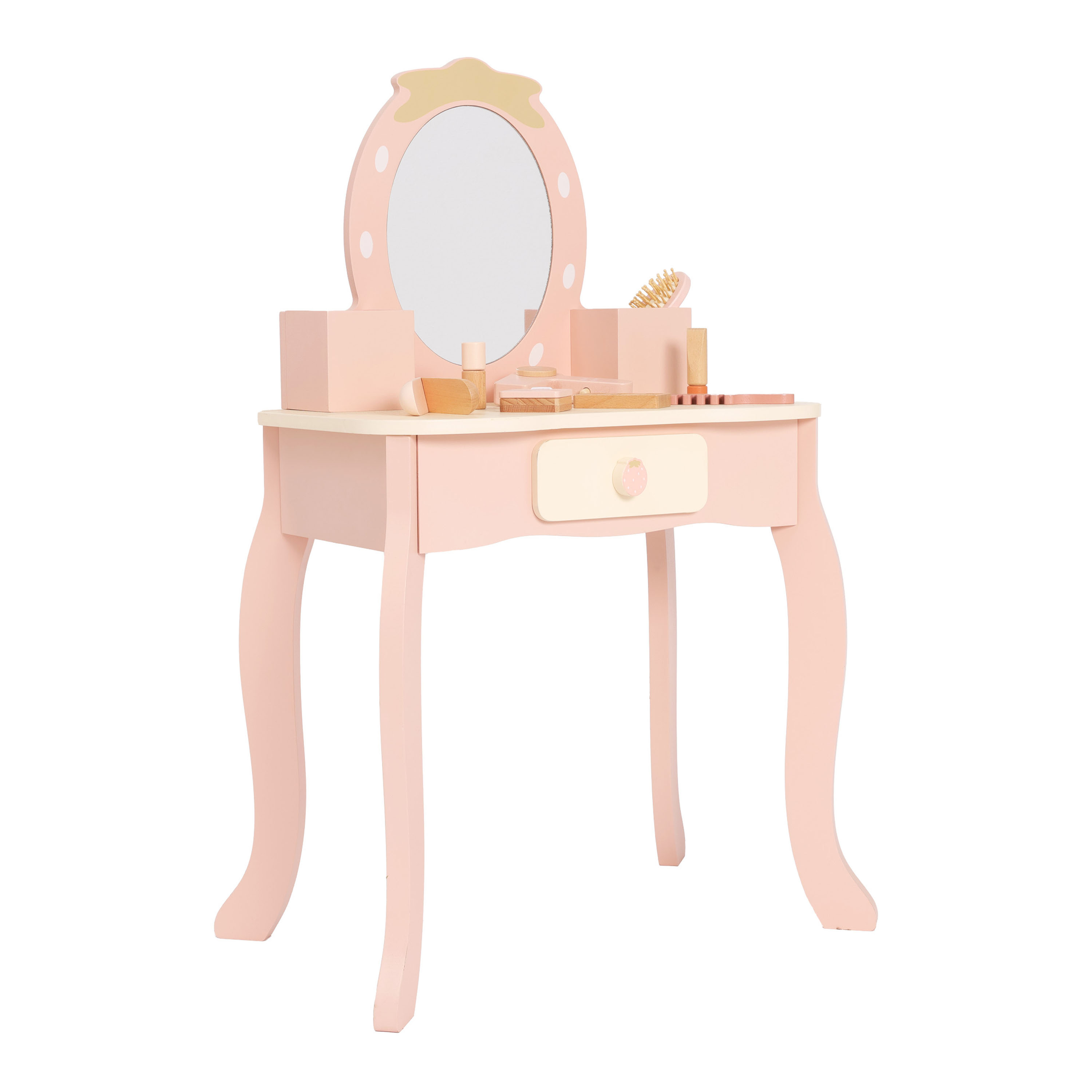 Tooky Toy Wooden Dressing Table Strawberry
