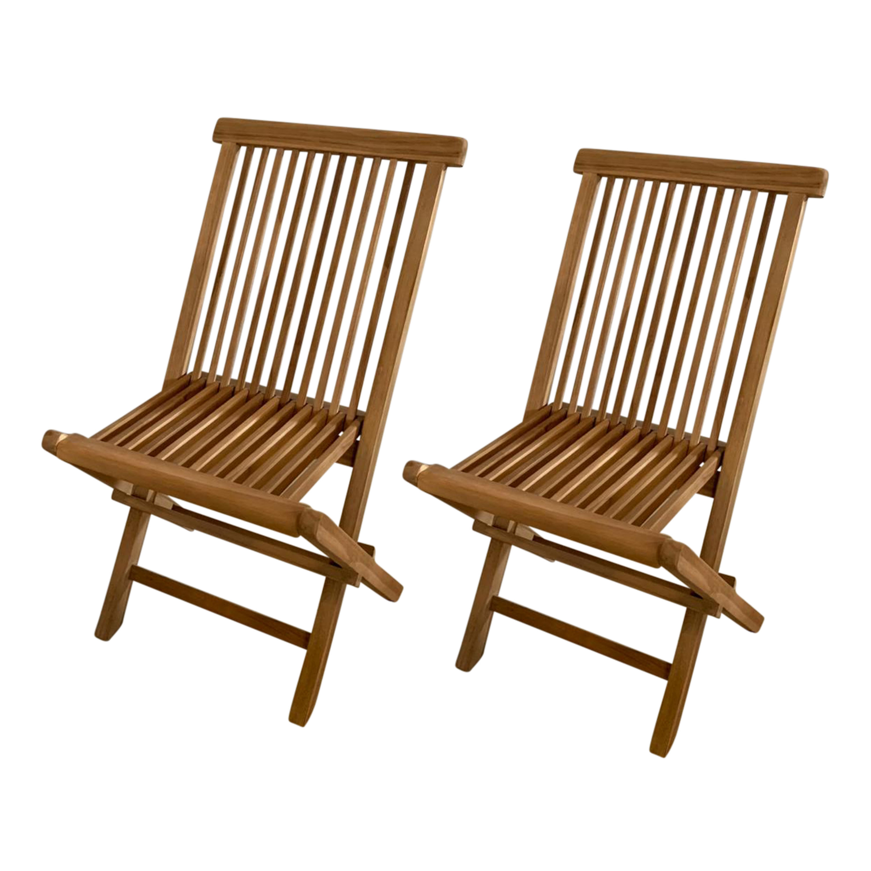 AXI Gia/Mina 60 cm Bistro Set 3-piece Teak - Foldable
