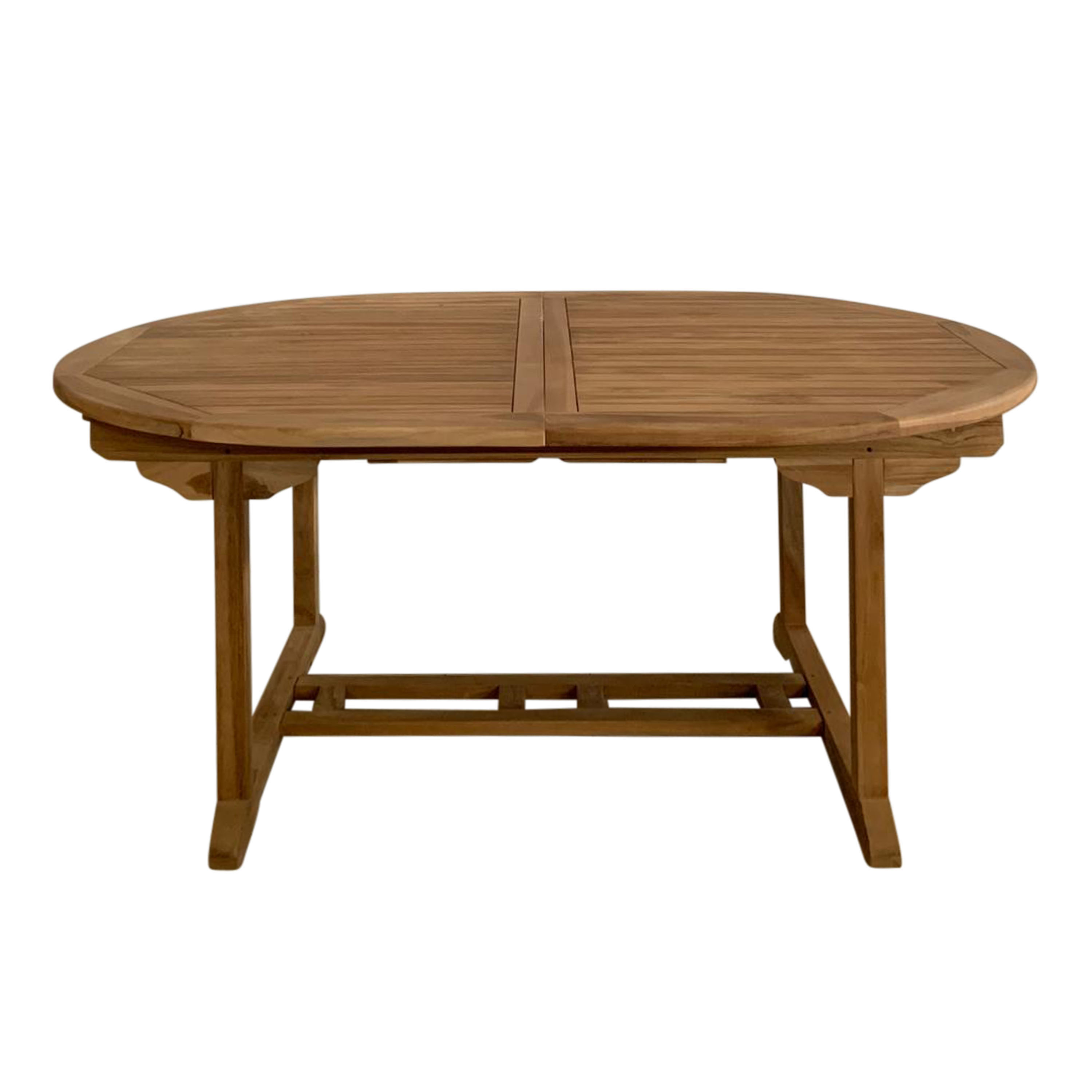 AXI Marzi/Faye 180-240 cm Dining Garden Set 7-piece Teak/Beige - Extendable