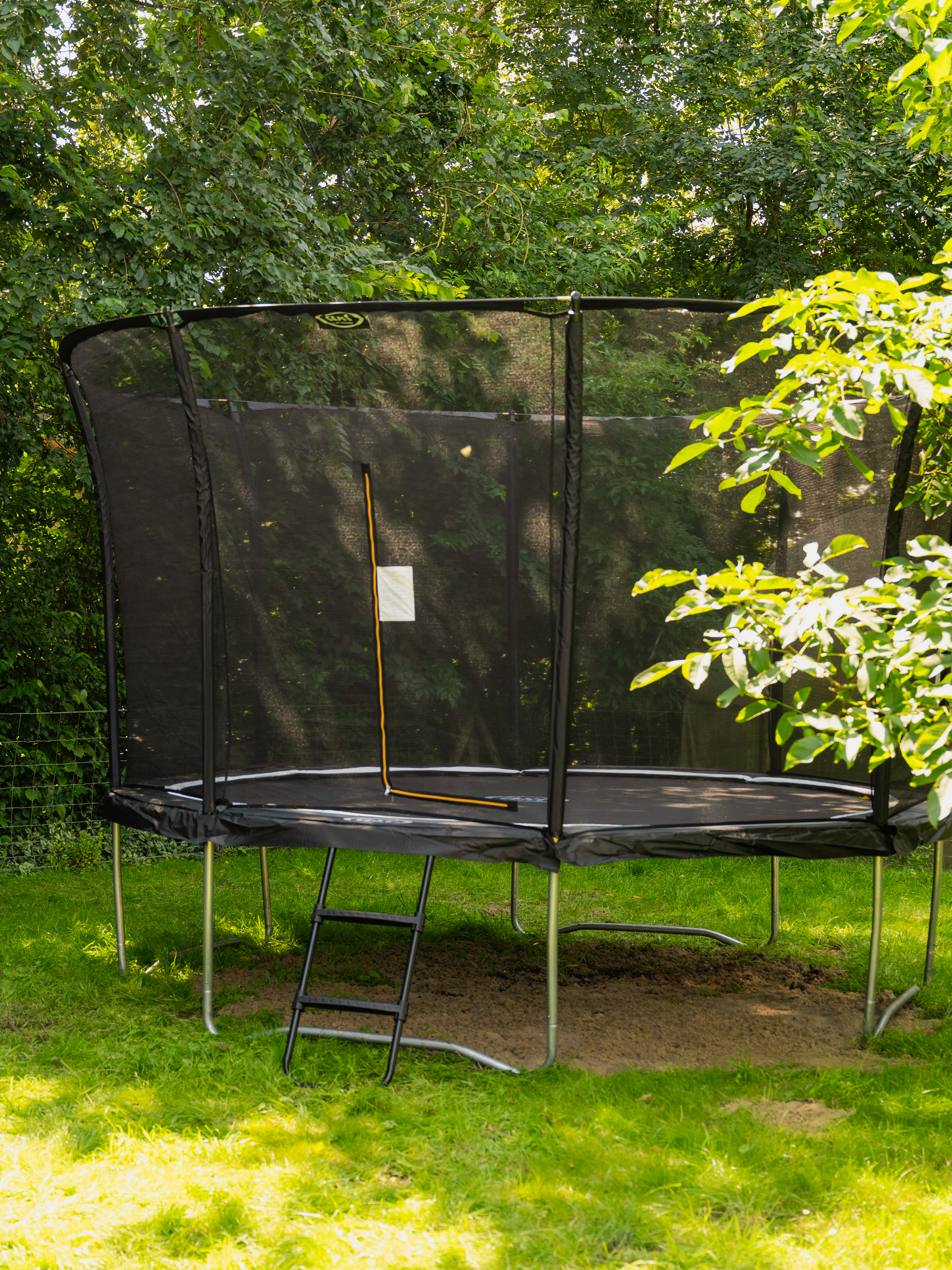 AXI Denver Trampoline Ø 366 cm met ladder - Onground - Zwart