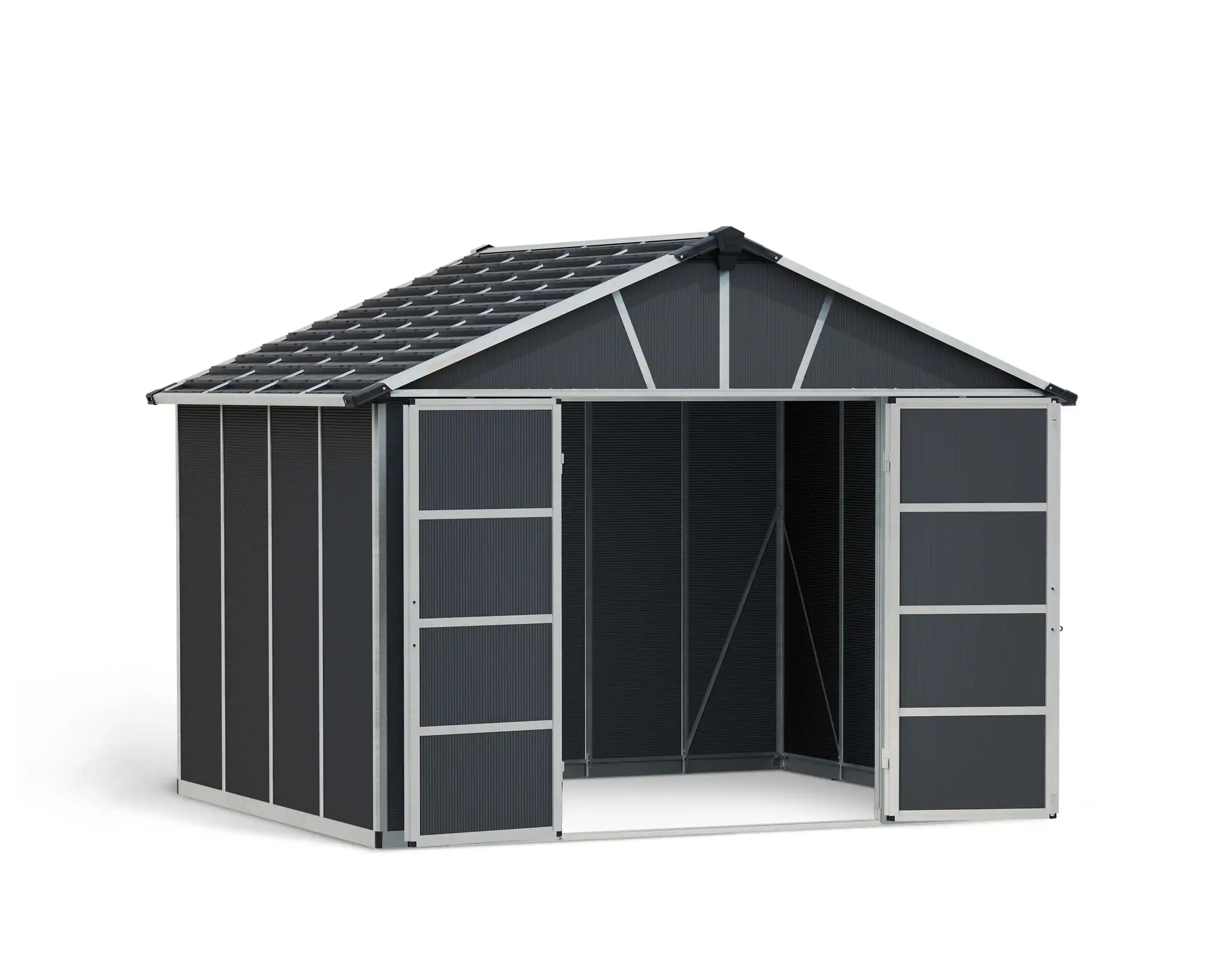 Canopia Yukon 271X332 cm grote schuur Donkergrijs-7290108137590 Canopia Yukon 271X332 cm grote schuur Donkergrijs