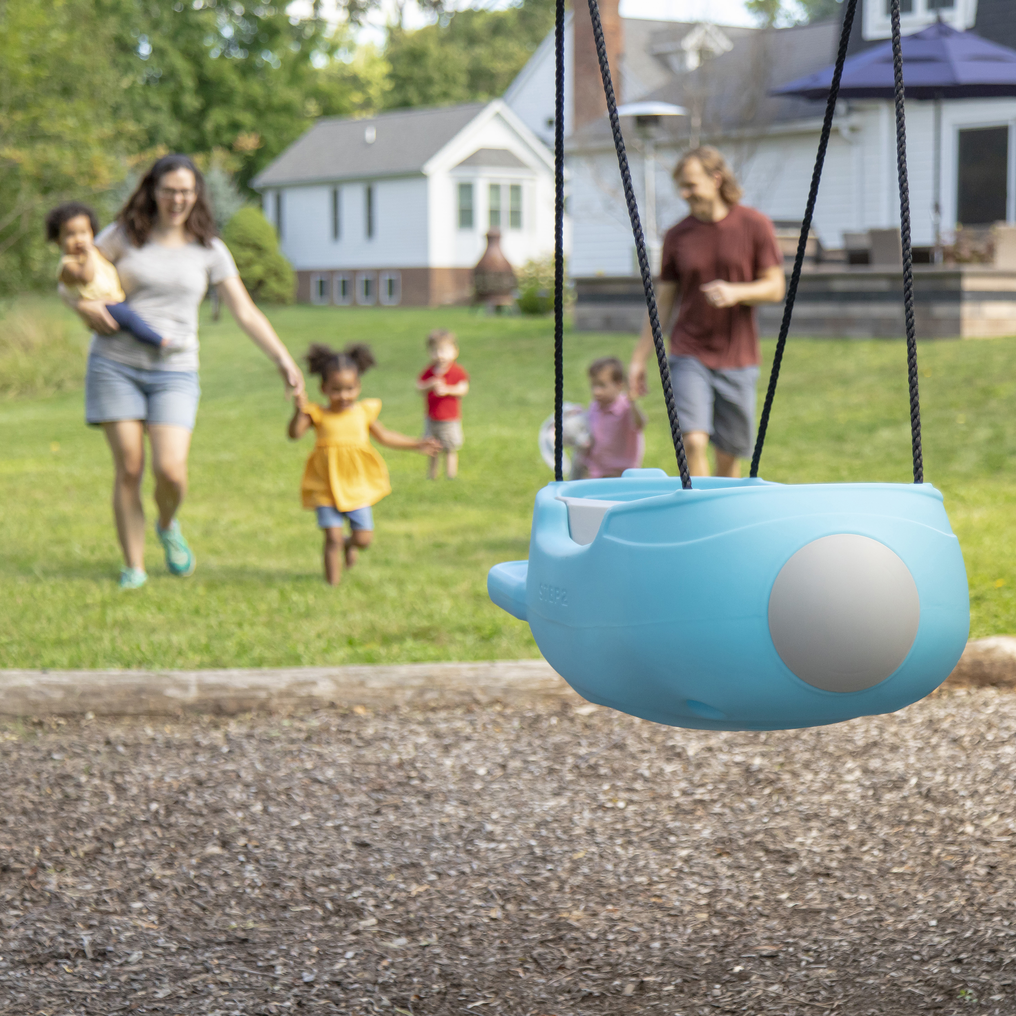 Step2 Rocket Swing for Two Blue