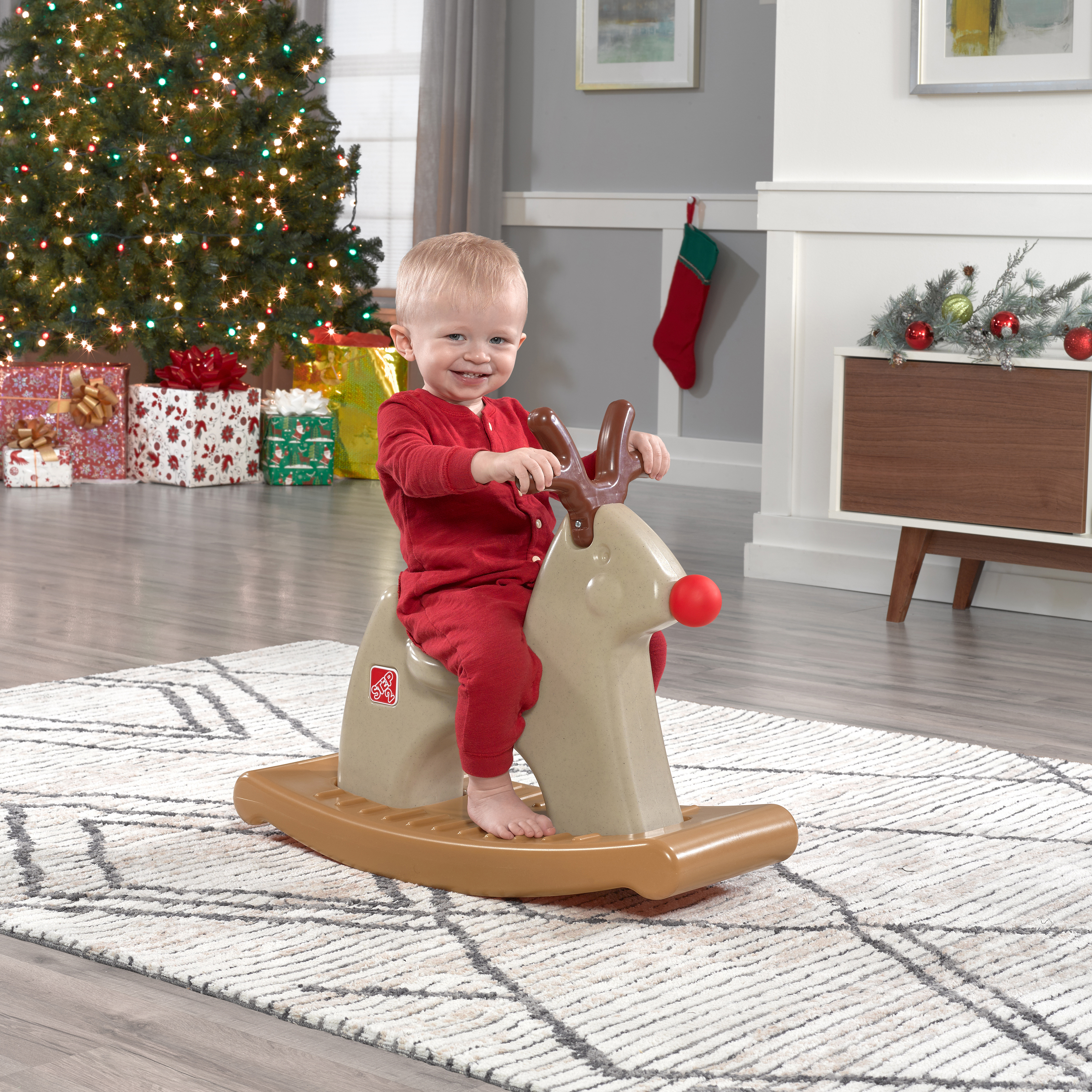 Step 2 Rudolph the Rocking Reindeer-0733538482795 Step 2 Rudolph the Rocking Reindeer