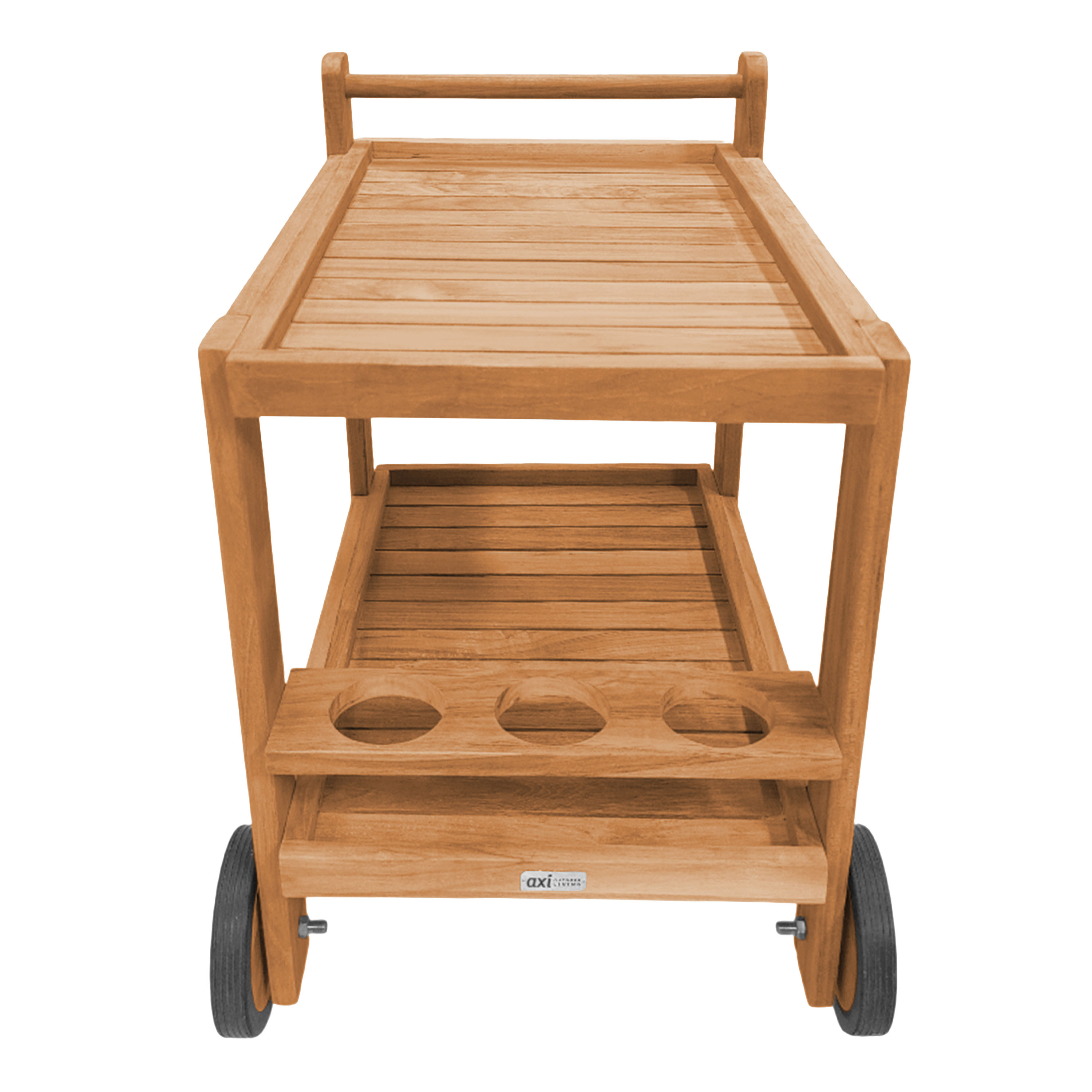 AXI Miri Teak Serving Trolley
