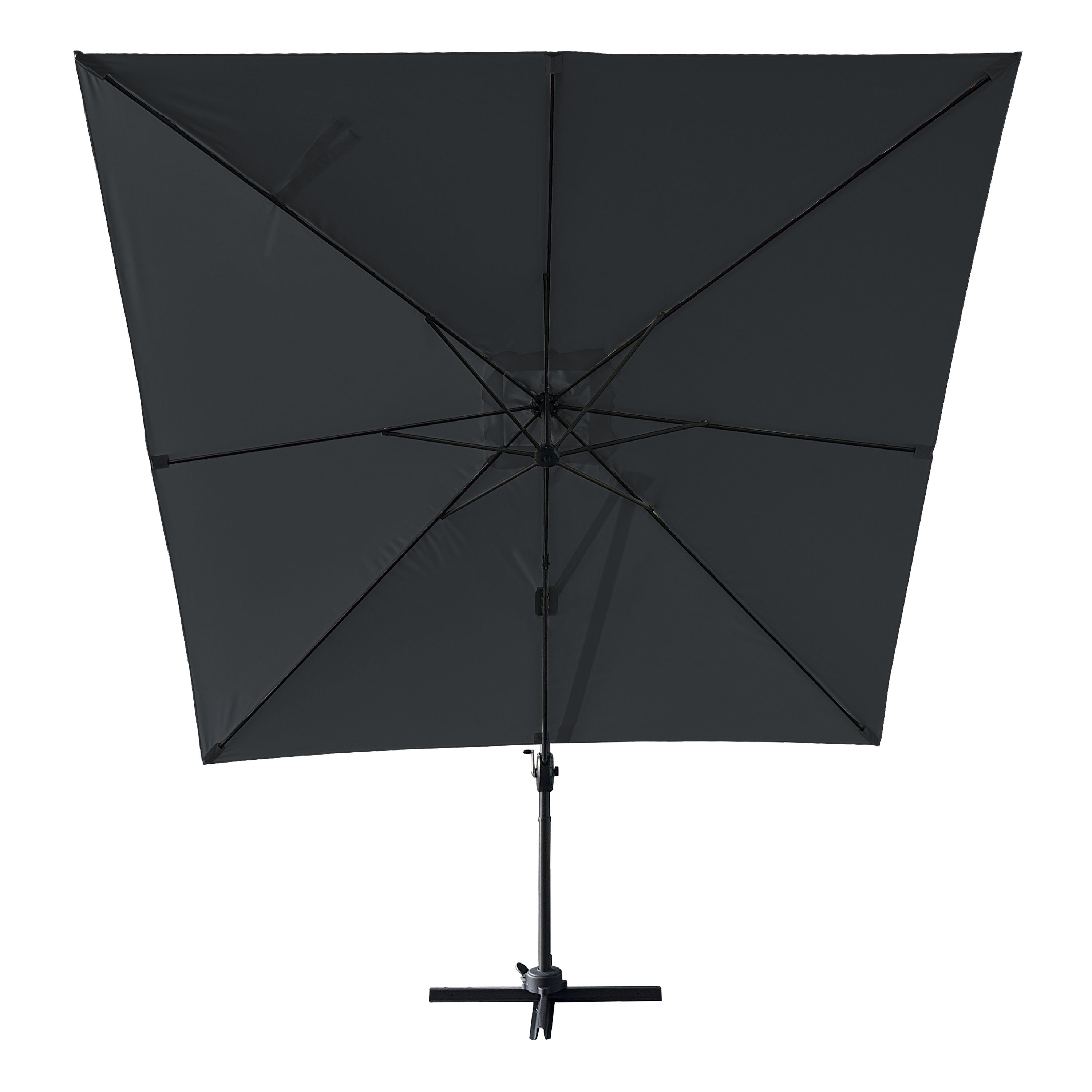 AXI Mira Cantilever Parasol 300x300cm Anthracite/Grey