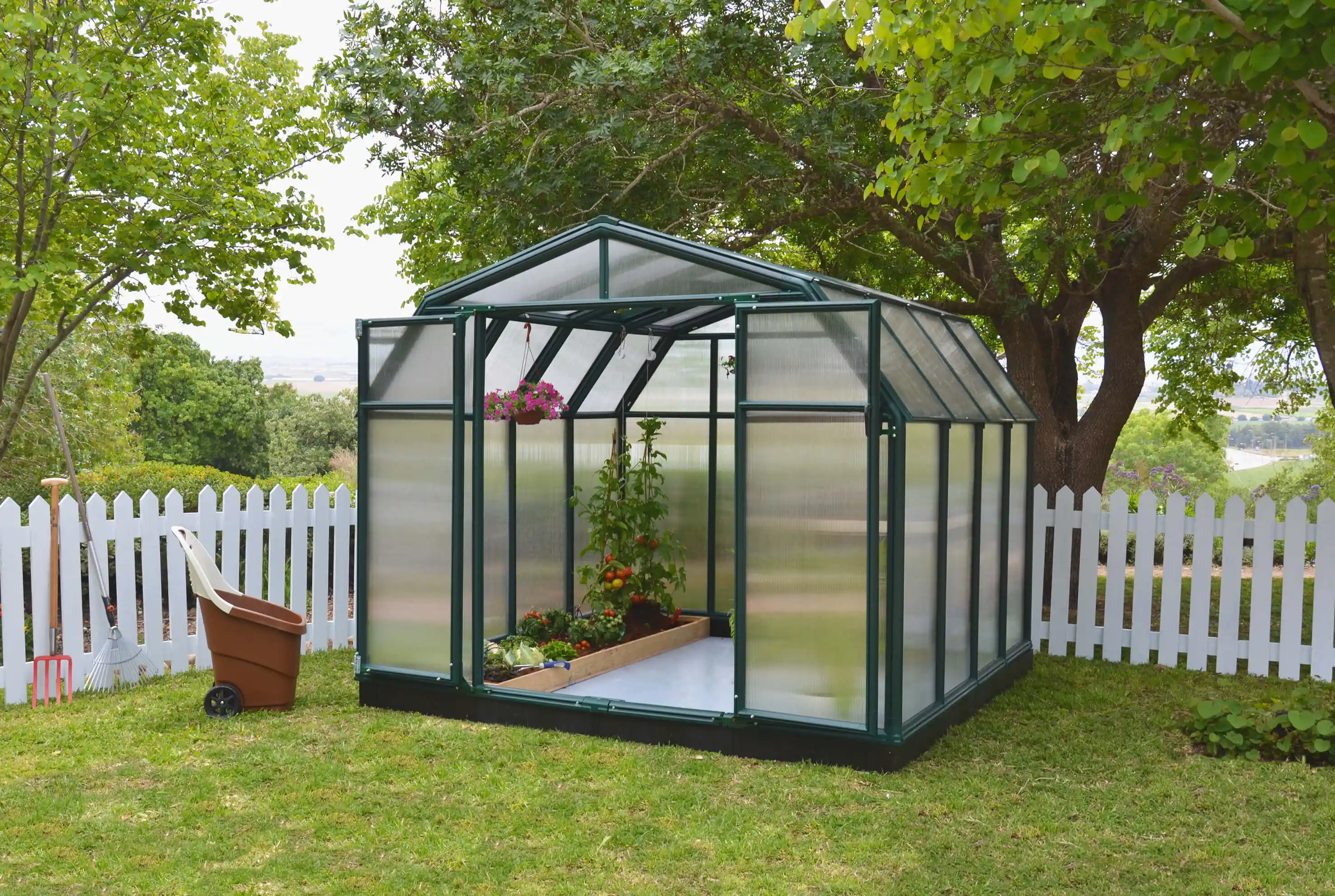 Canopia Hobby Gardener 266X266X208 cm Tuinkas Groen meerwandig-7290103121655 Canopia Hobby Gardener 266X266X208 cm Tuinkas Groen meerwandig