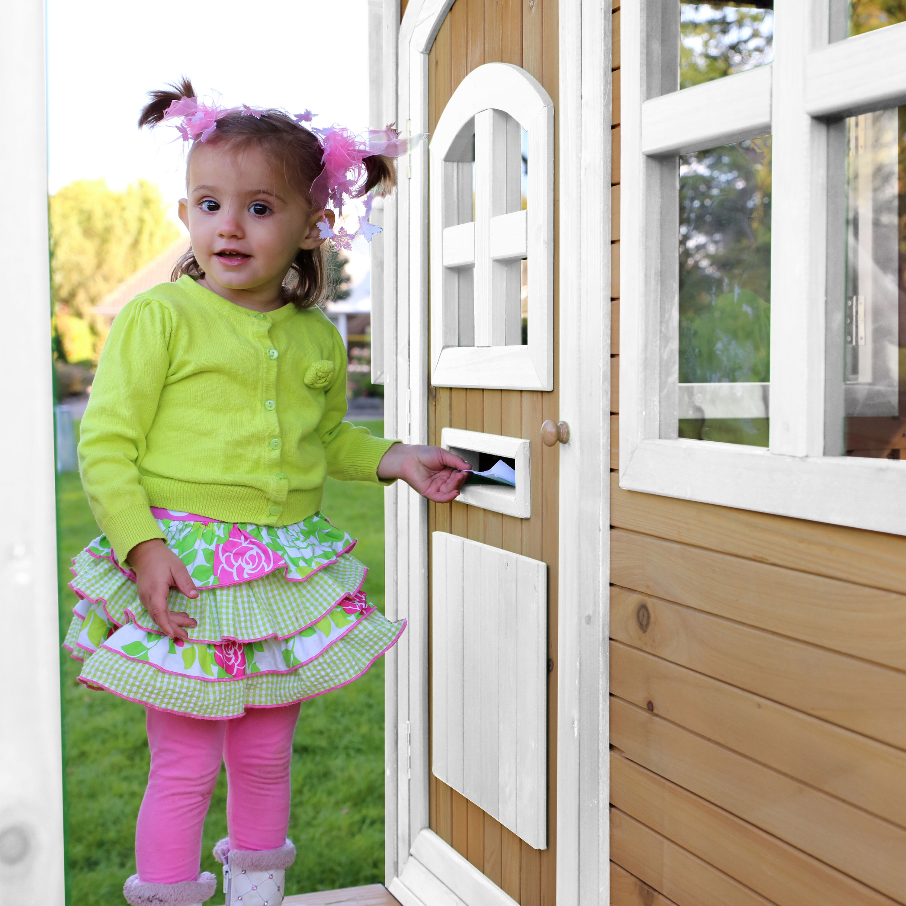 AXI Tom Playhouse Brown/White - White Slide