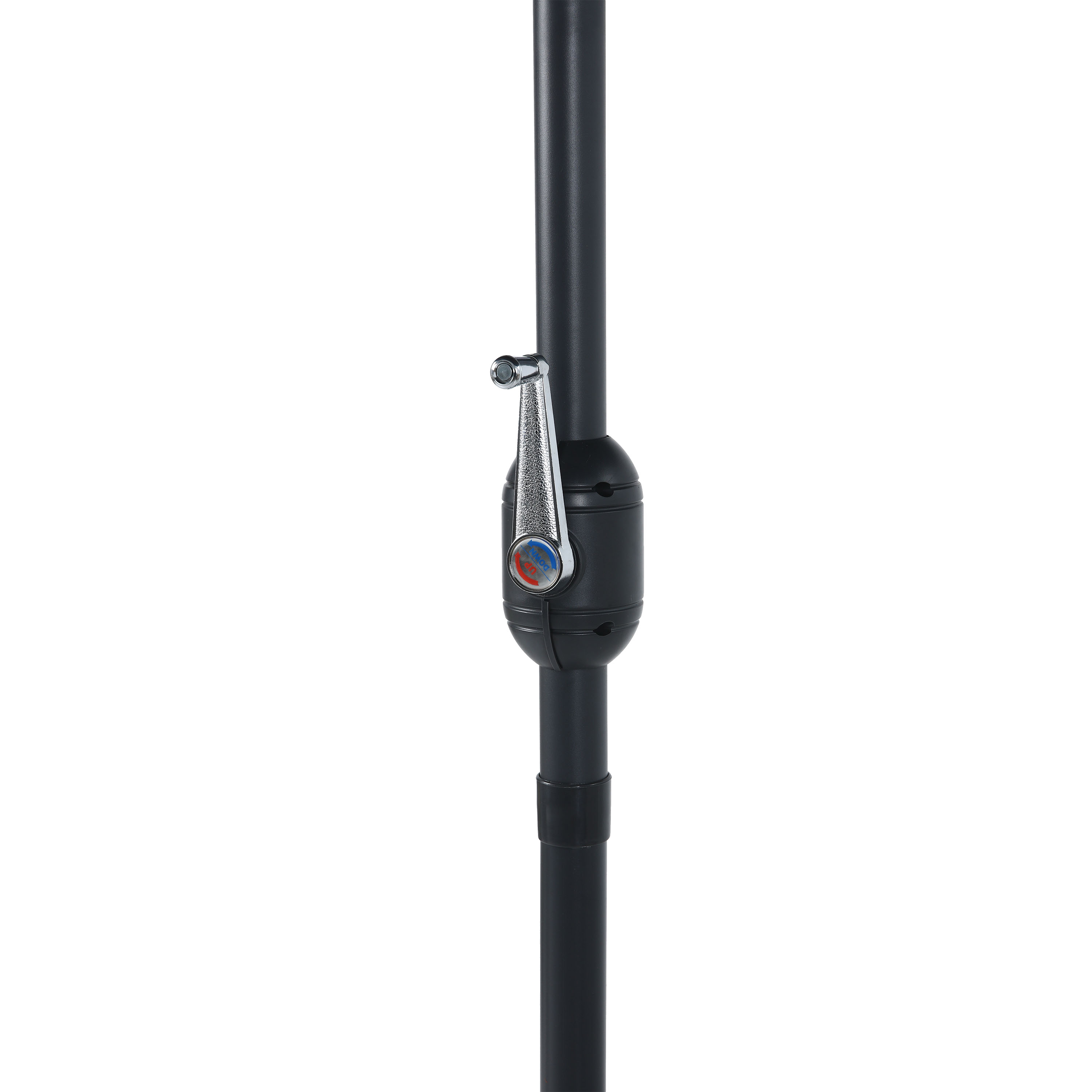 AXI Noor Centre Pole Parasol Ø 300cm Oak-look/Green