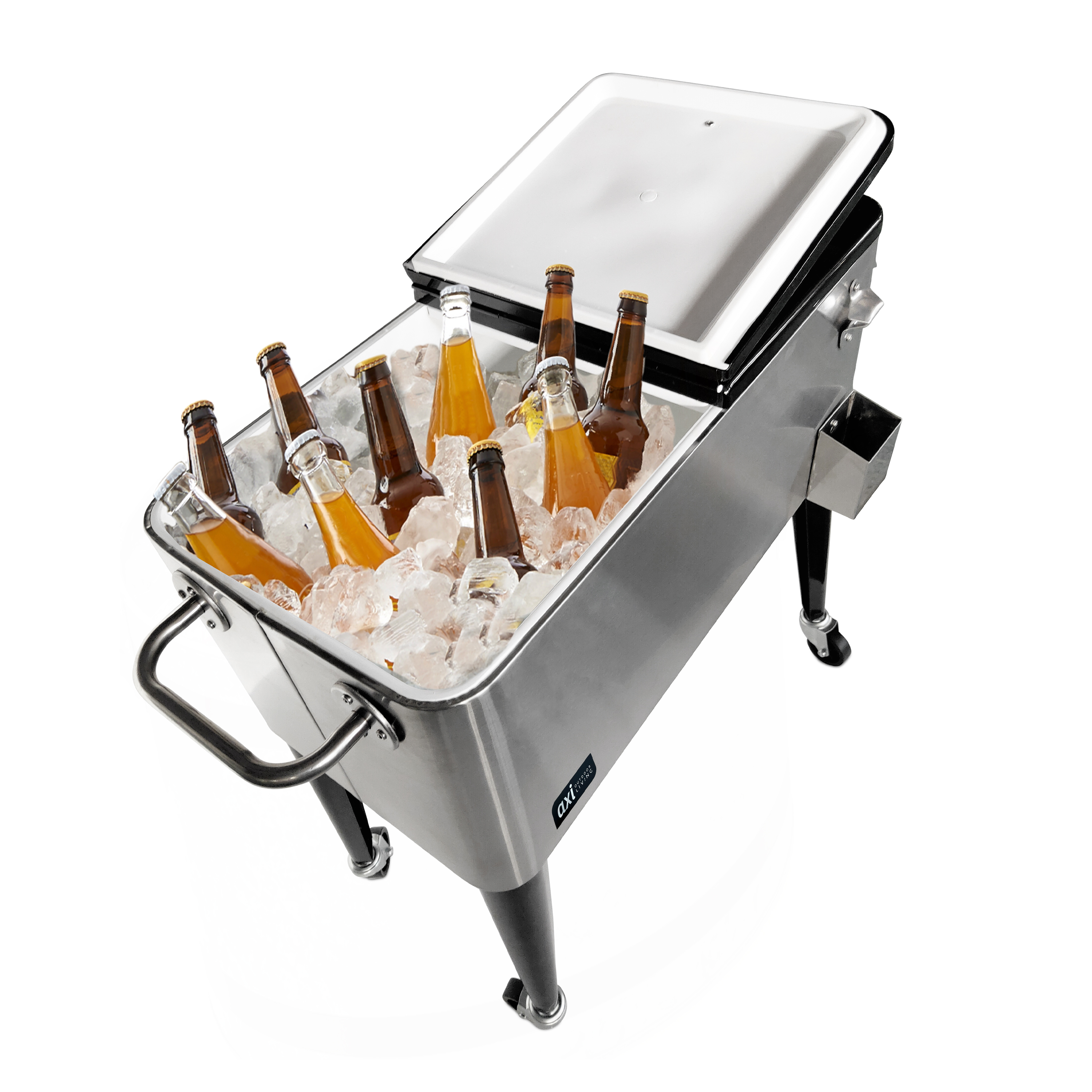 AXI Retro Cooler Stainless Steel