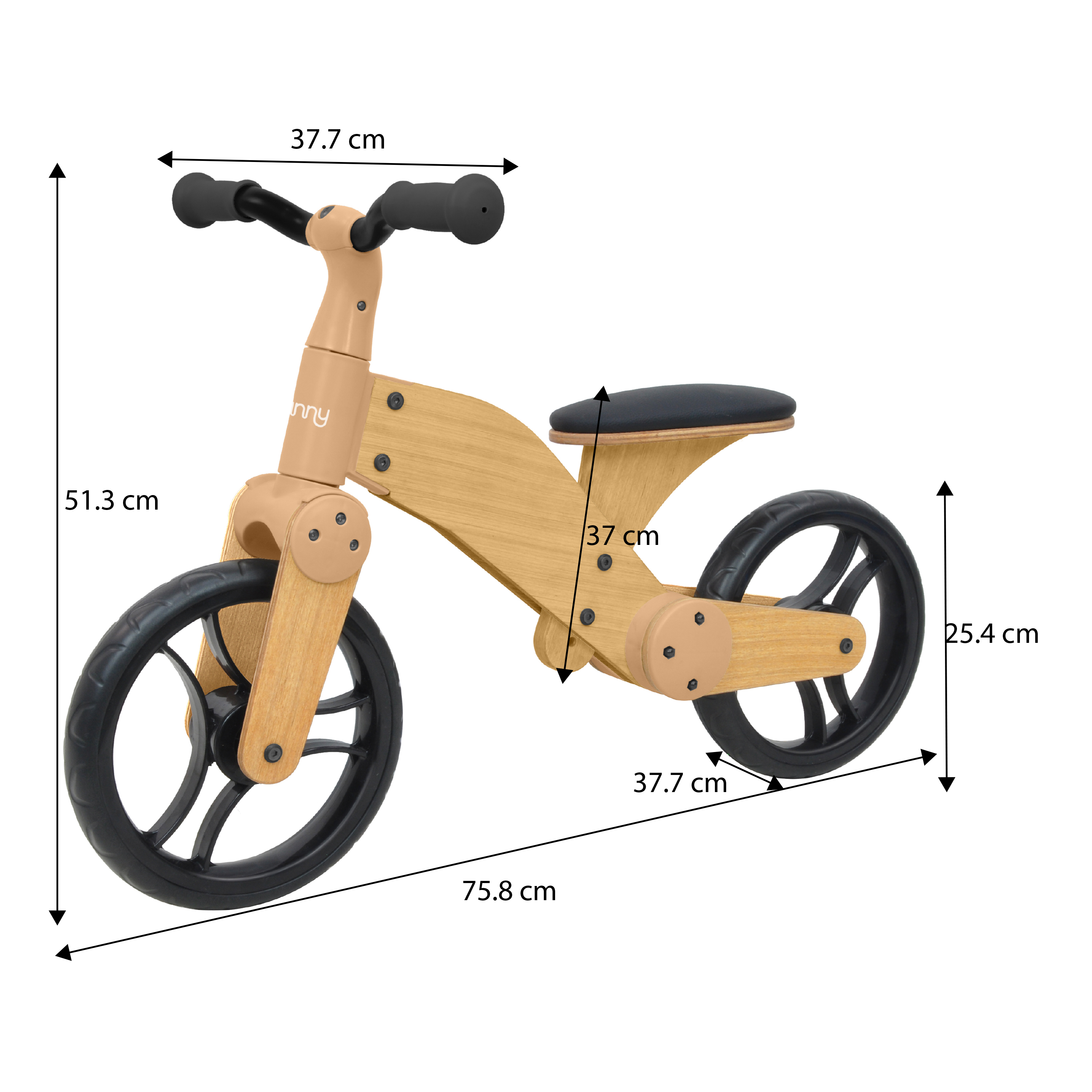 Sunny Balance Bike 2000 Houten Loopfiets