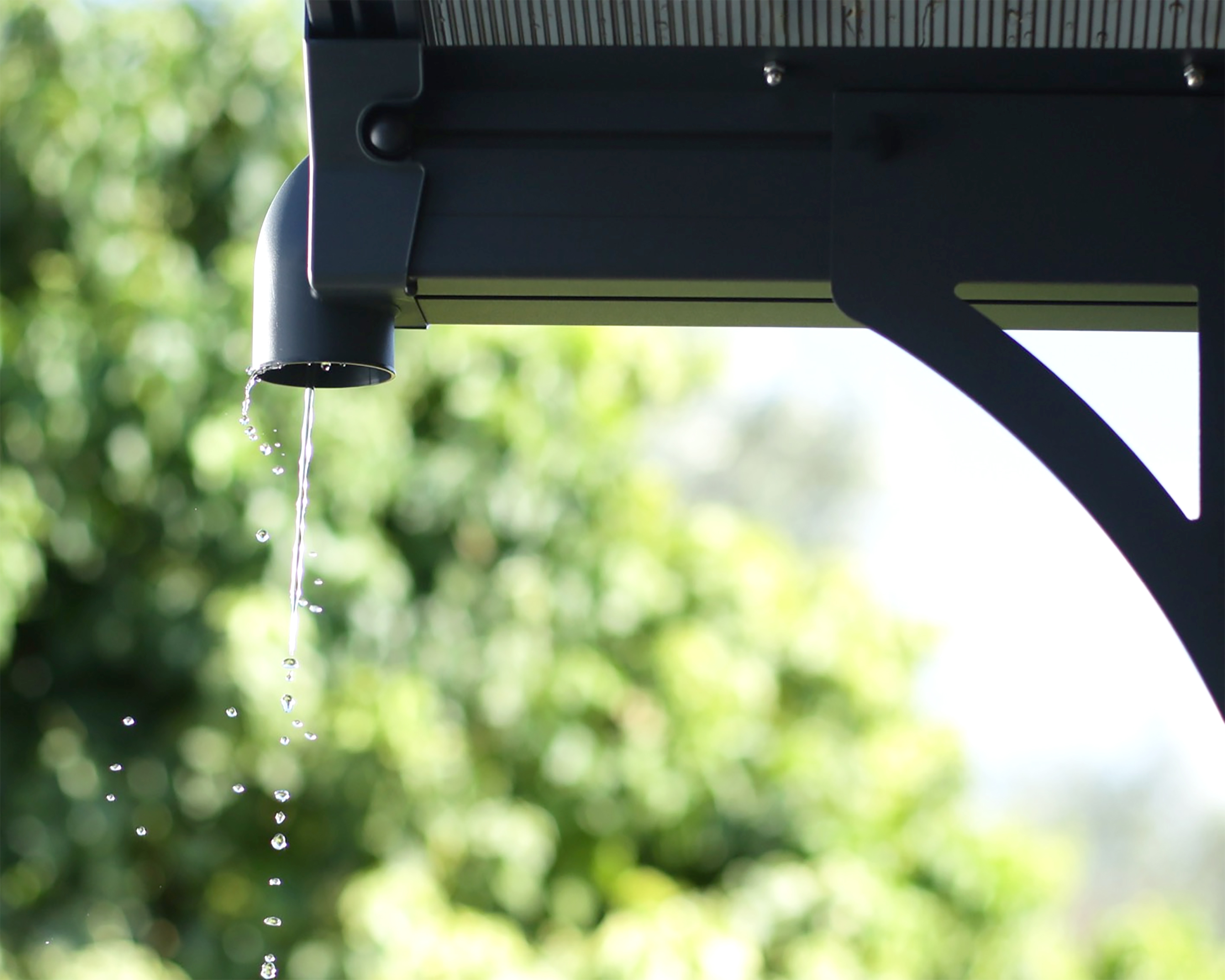 Canopia Arcadia  507X360 cm Carport Enkel Donkergrijs Brons