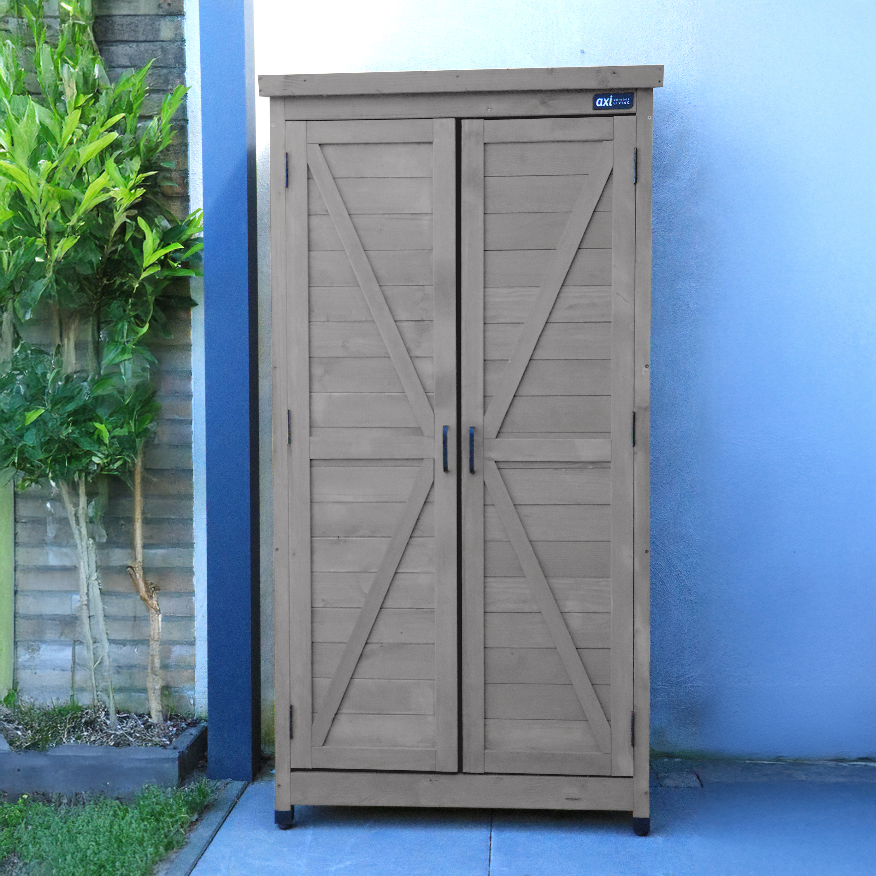 AXI Hugo Storage Cabinet Warm Grey