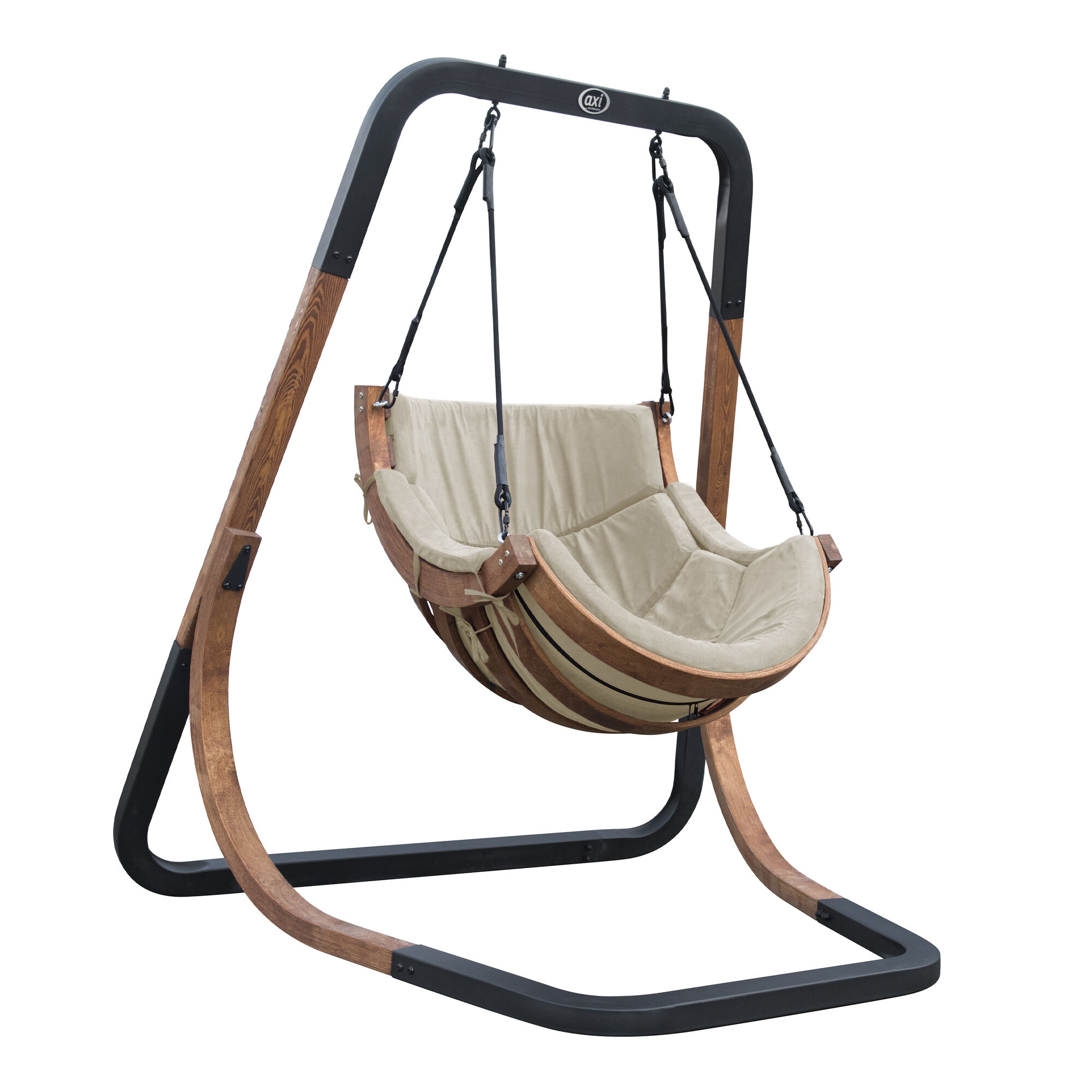 AXI Capri Enkele Schommelstoel Beige-8720365061035 AXI Capri Enkele Schommelstoel Beige