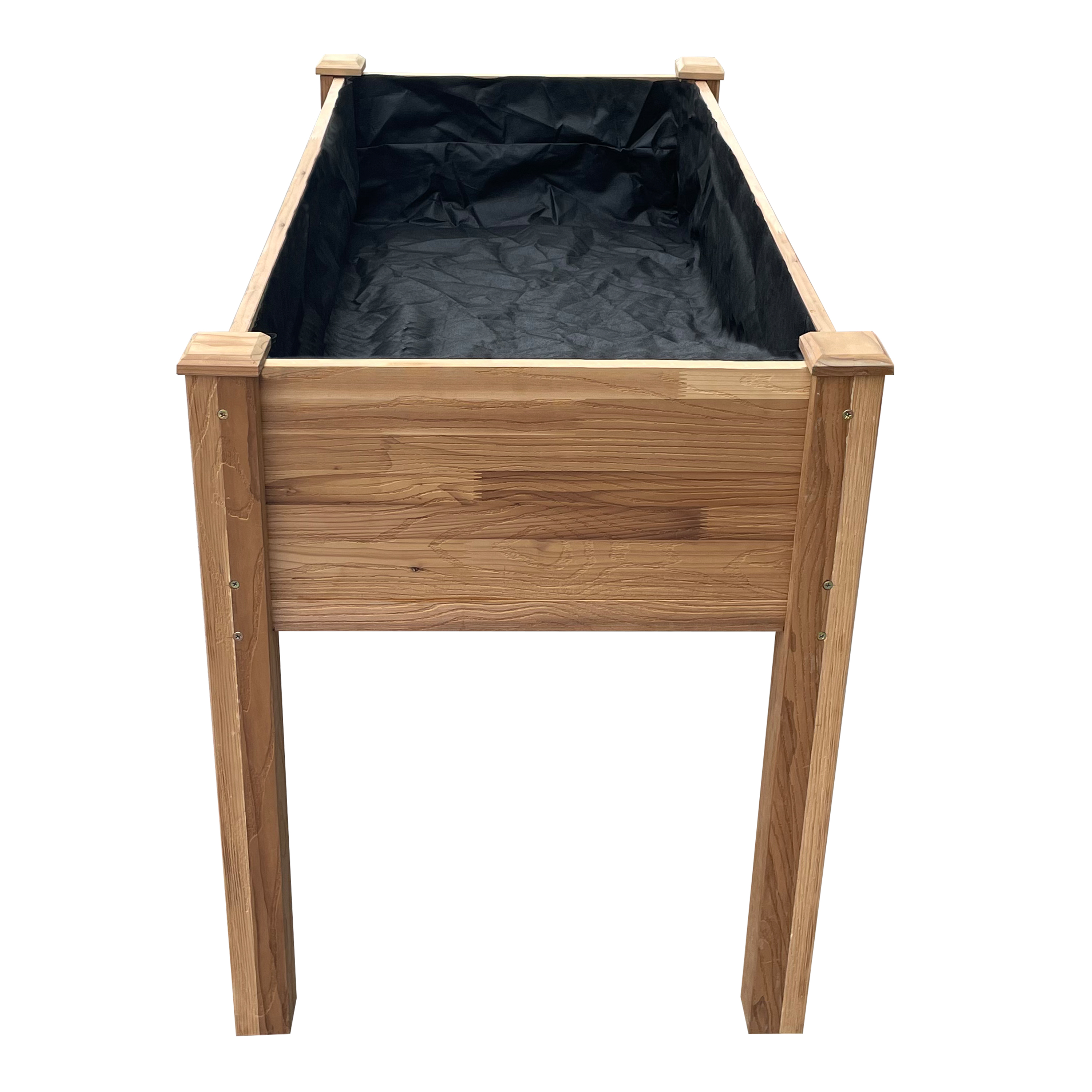 AXI Raised Planter Brown